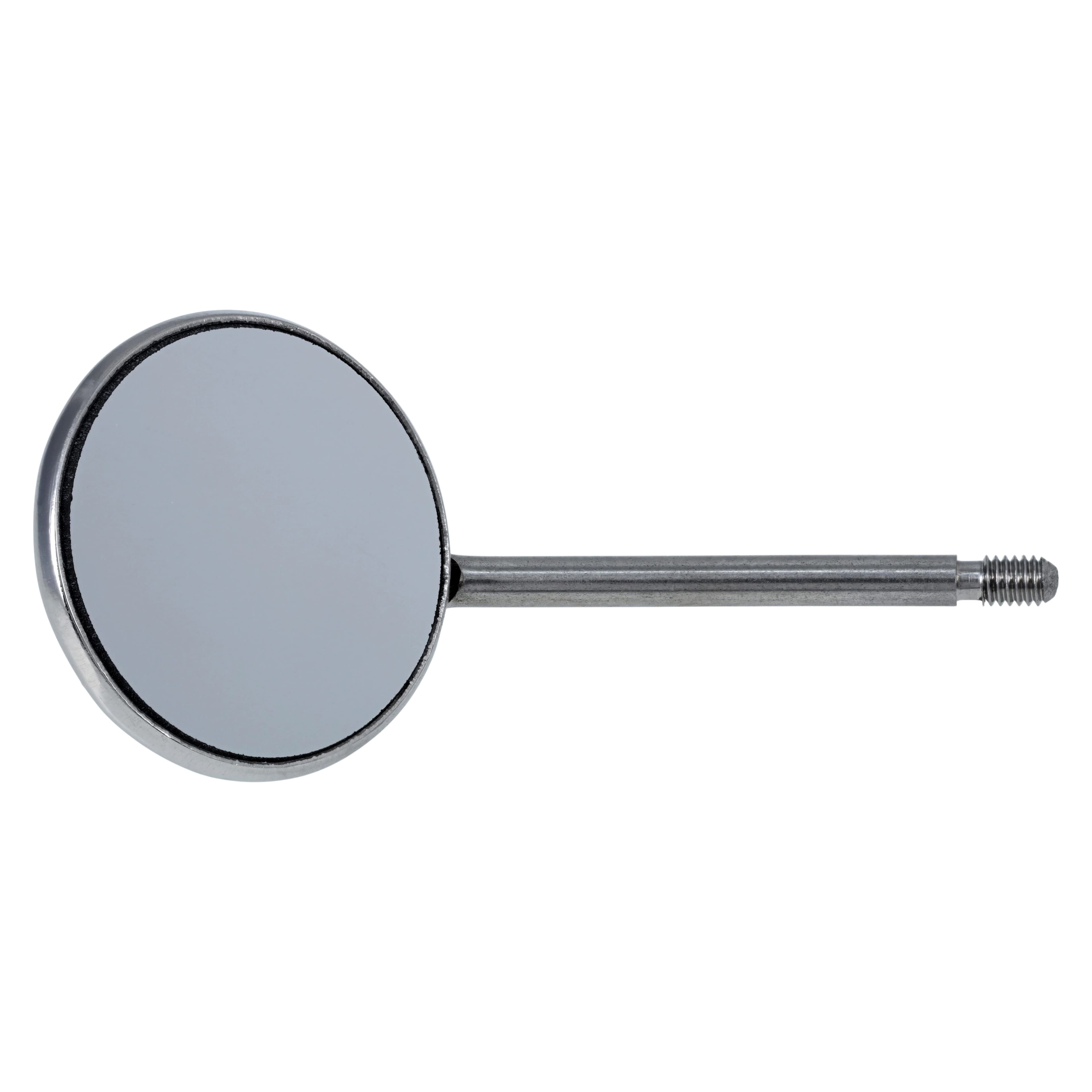 Henry Schein Front Surface Simple Stem Mouth Mirror, Size 4, Single Sided, Stainless Steel, 12/Box thumbnail 2
