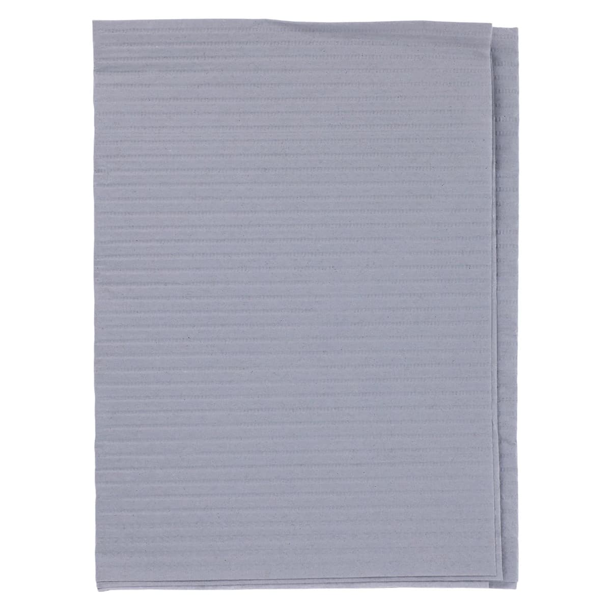 Dri-Gard Plus Patient Towels, 3-Ply Tissue/Poly, 13" x 19", Gray, 500/Case thumbnail 2