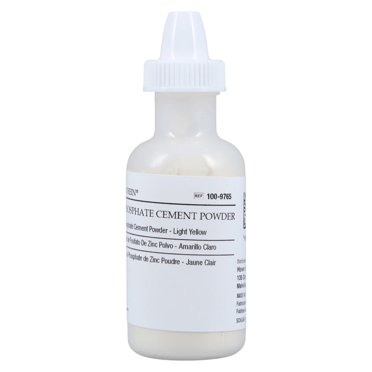 Henry Schein Zinc Phosphate Cement Powder, Light Yellow, 29 g Bottle thumbnail 3