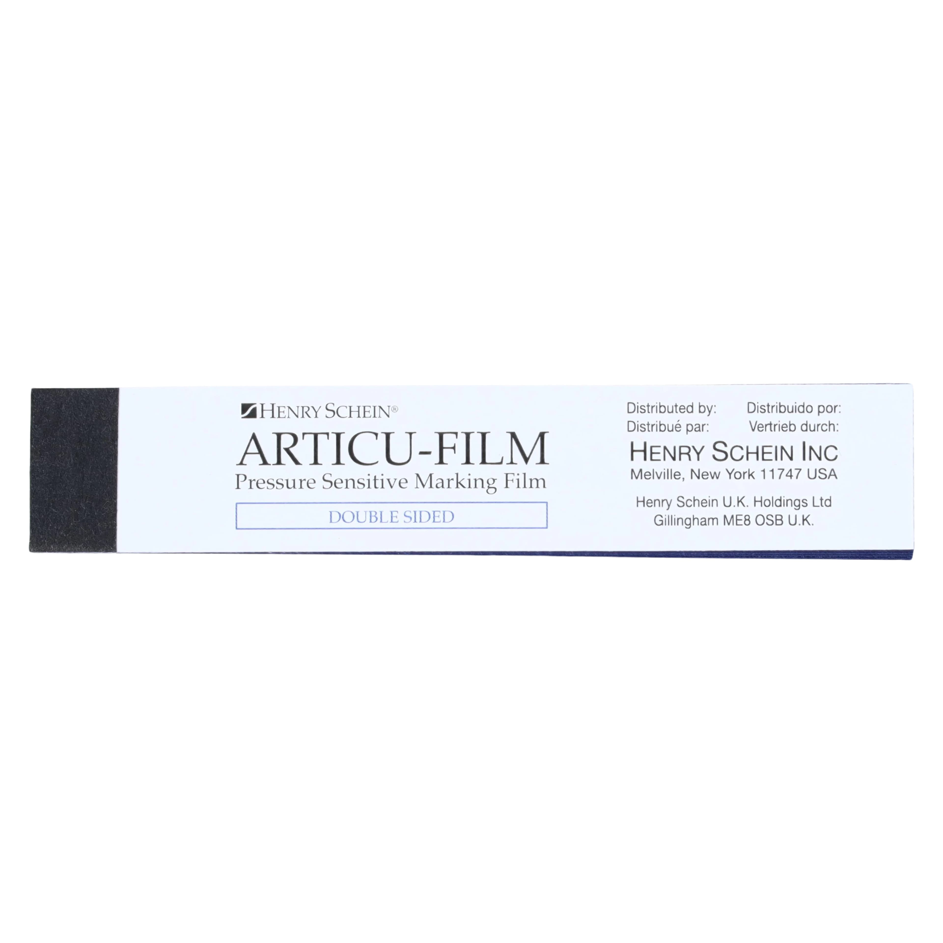 Articu-Film Articulating Film, Double-Sided, Blue, Very Thin 13 Microns, 25 Sheets/Booklet, 18/Box thumbnail 2