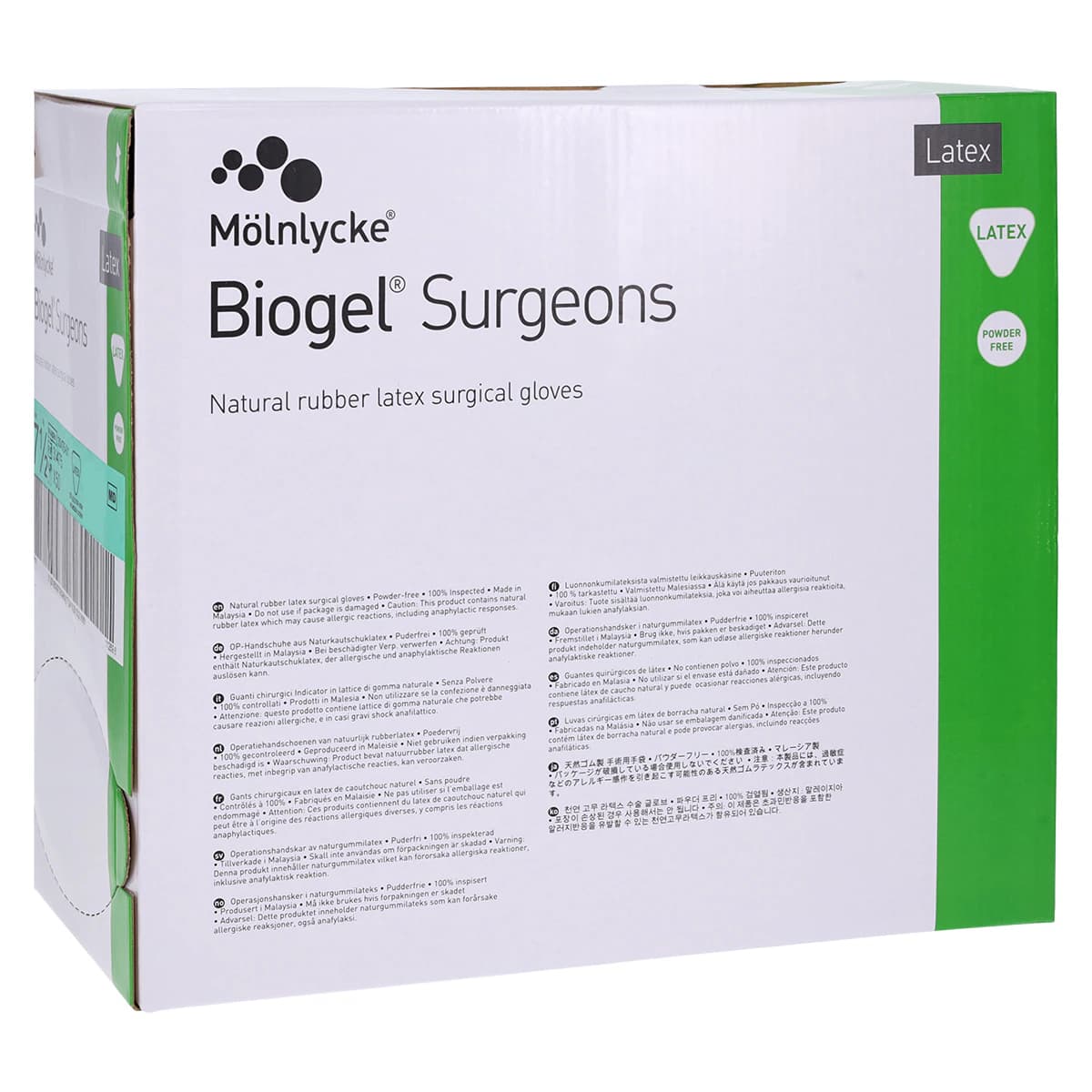 Biogel® Surgeons Latex Surgical Gloves, Sterile, Powder-Free, Fitted Size 7.5, Beige, 4/Case thumbnail 4