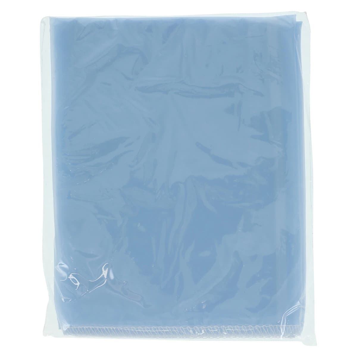 Crosstex Patient Barrier Apron, Plastic, Waist Length, 27" x 30", Blue, 1/Pk, NP3BL thumbnail 2