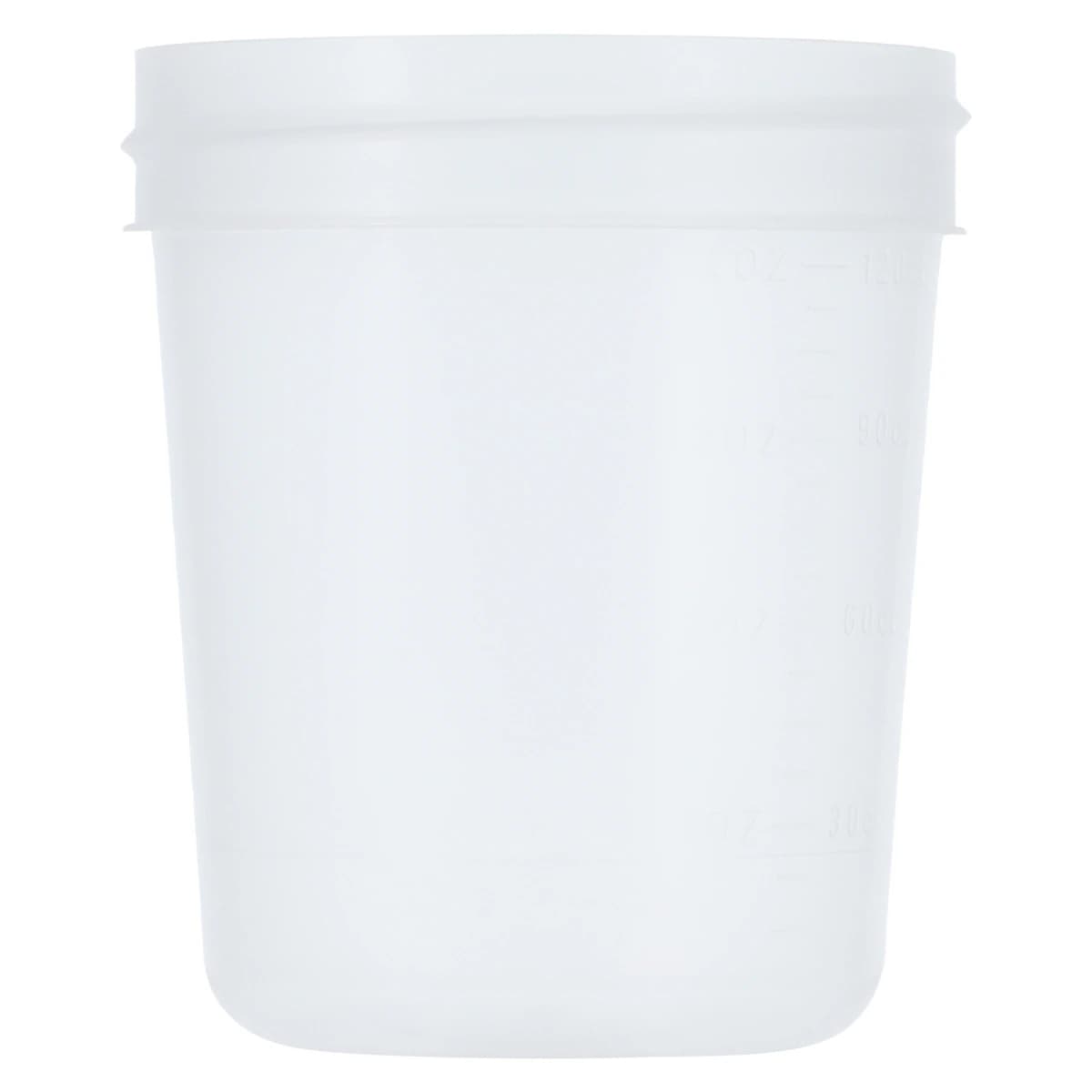Cardinal Health Precision Specimen Container, 4 oz, Plastic, Non-Sterile, Graduated, No Lid, Clear, 500/Case thumbnail 2
