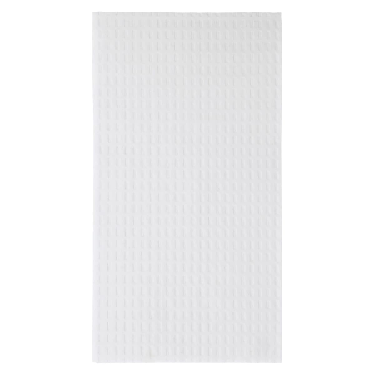 Tidi Choice Patient Bibs, 2-Ply Tissue with Poly Back, Waffle Embossed, White, 17" x 18", 500/Case, 917471 - Choice Patient Bibs and Towels – Poly Backed, 500/Pkg - White, 2-Ply Tissue, 17" x 18" - Image 1