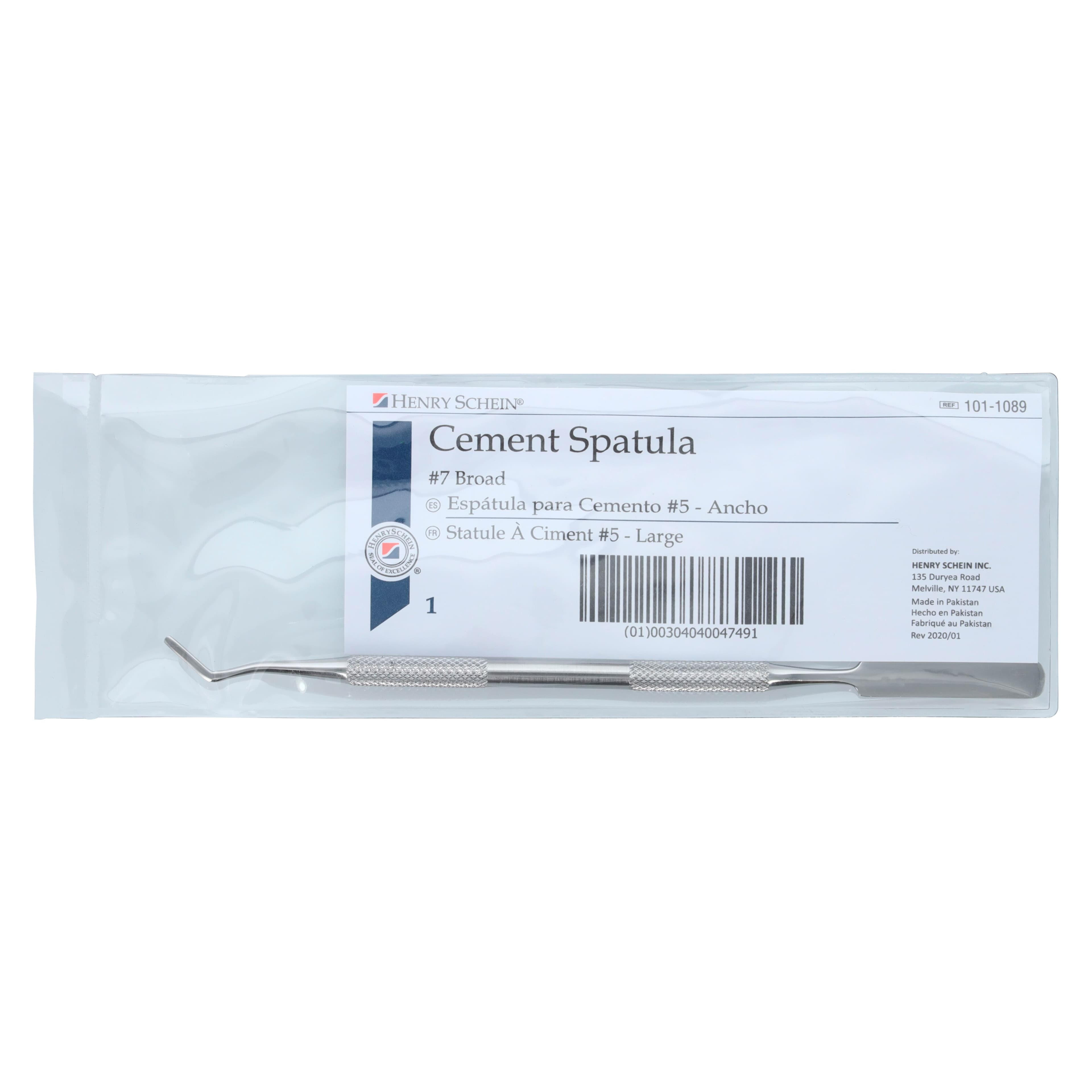 Economy Cement Spatula, Size 7, Double End, Flexible/Rigid, Each thumbnail 5