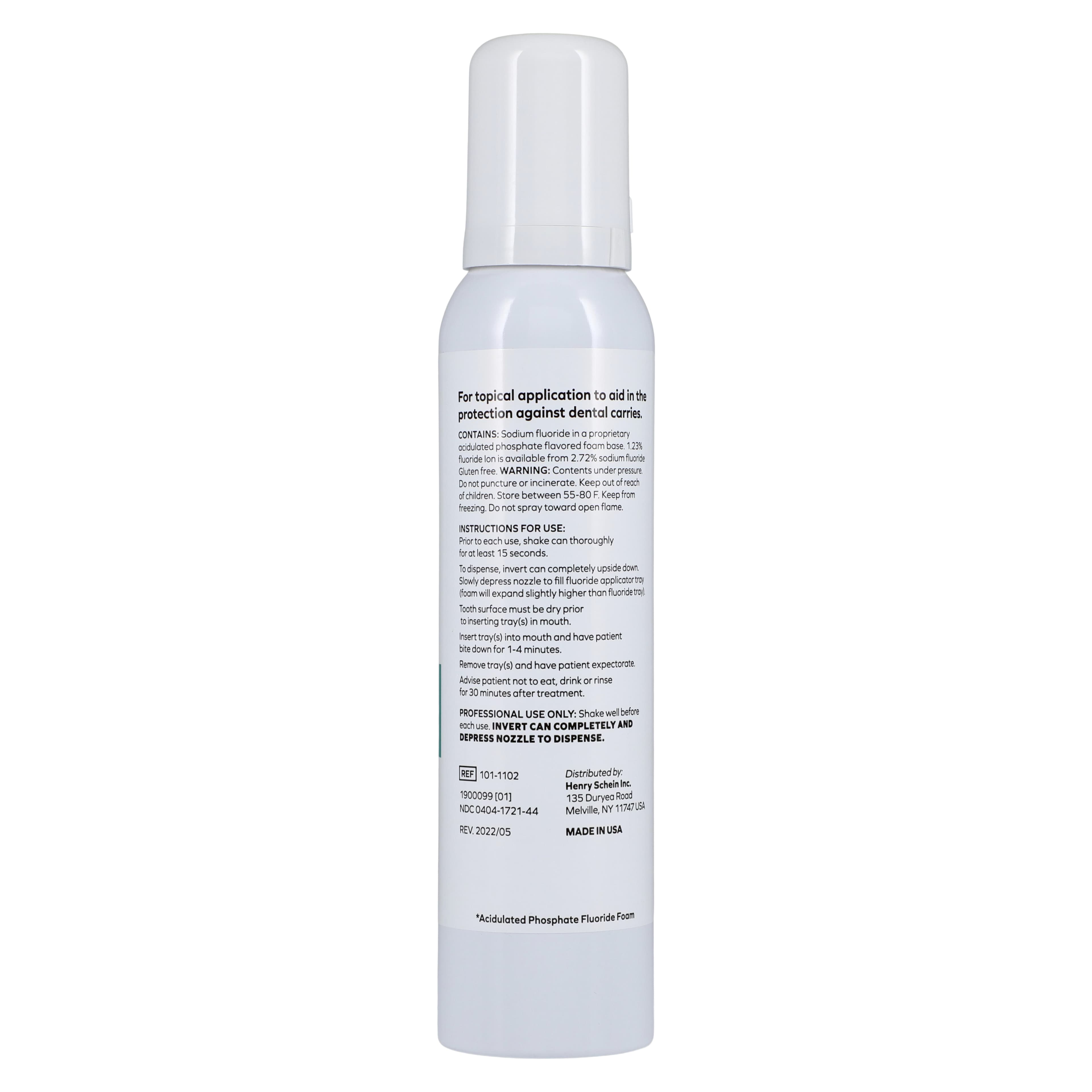 Acclean Fluoride Foam 1.23% APF, Bubblegum Flavor, 4.4 oz/Bottle thumbnail 3