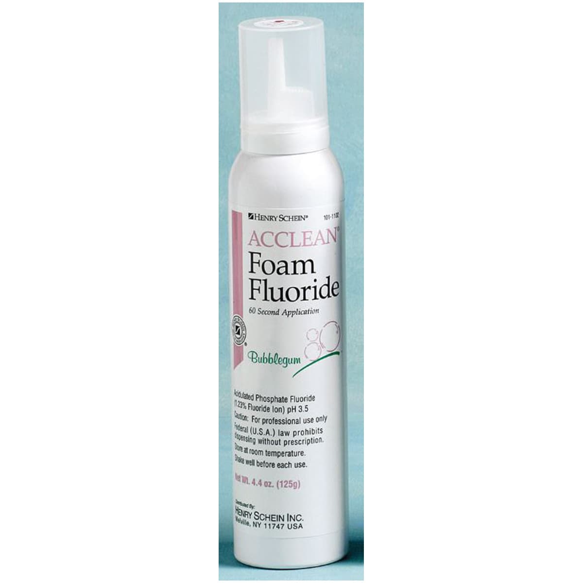 Acclean Fluoride Foam 1.23% APF, Bubblegum Flavor, 4.4 oz/Bottle thumbnail 2