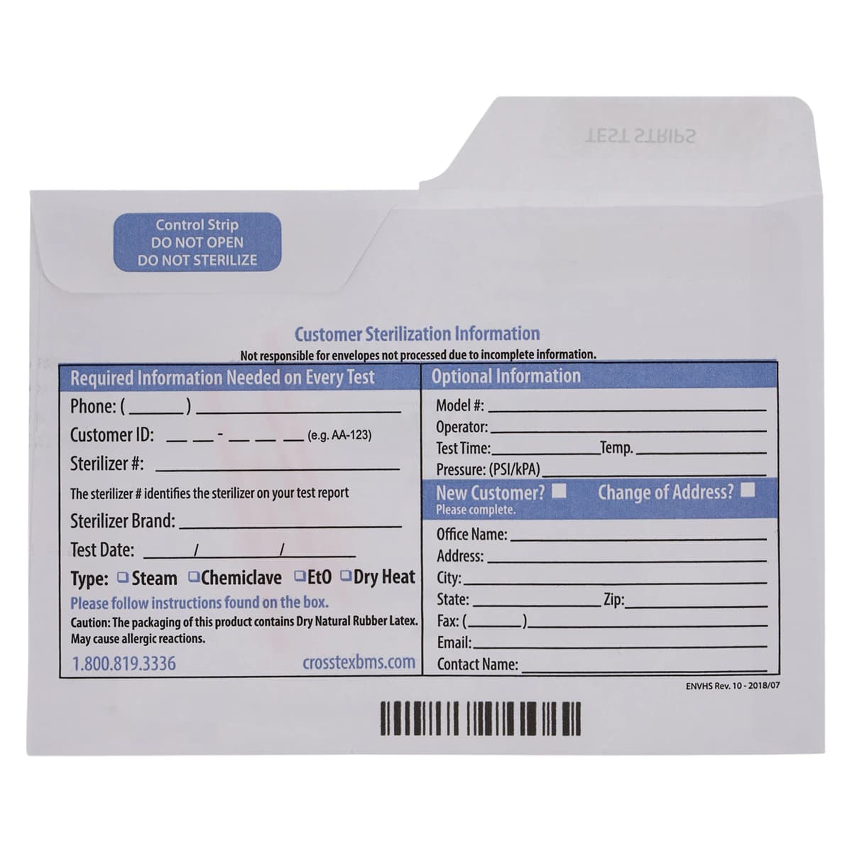 MaxiTest 48-Test Biological Monitoring System, Mail-In Service, 48/Box thumbnail 2
