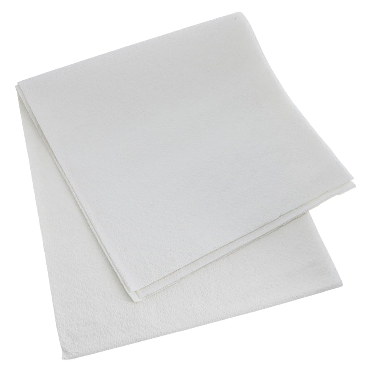 Tidi Products Drape Sheet, 2-Ply Tissue with 1-Ply Poly, White, 40" x 48", 100/Box thumbnail 2