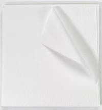Tidi Products Ultimate Drape Sheets, White, 40" x 60", 3-Ply Tissue, Case of 100 - Ultimate Drape Sheets White 40" x 60" 3-Ply Tissue Case of 100 - Image 1