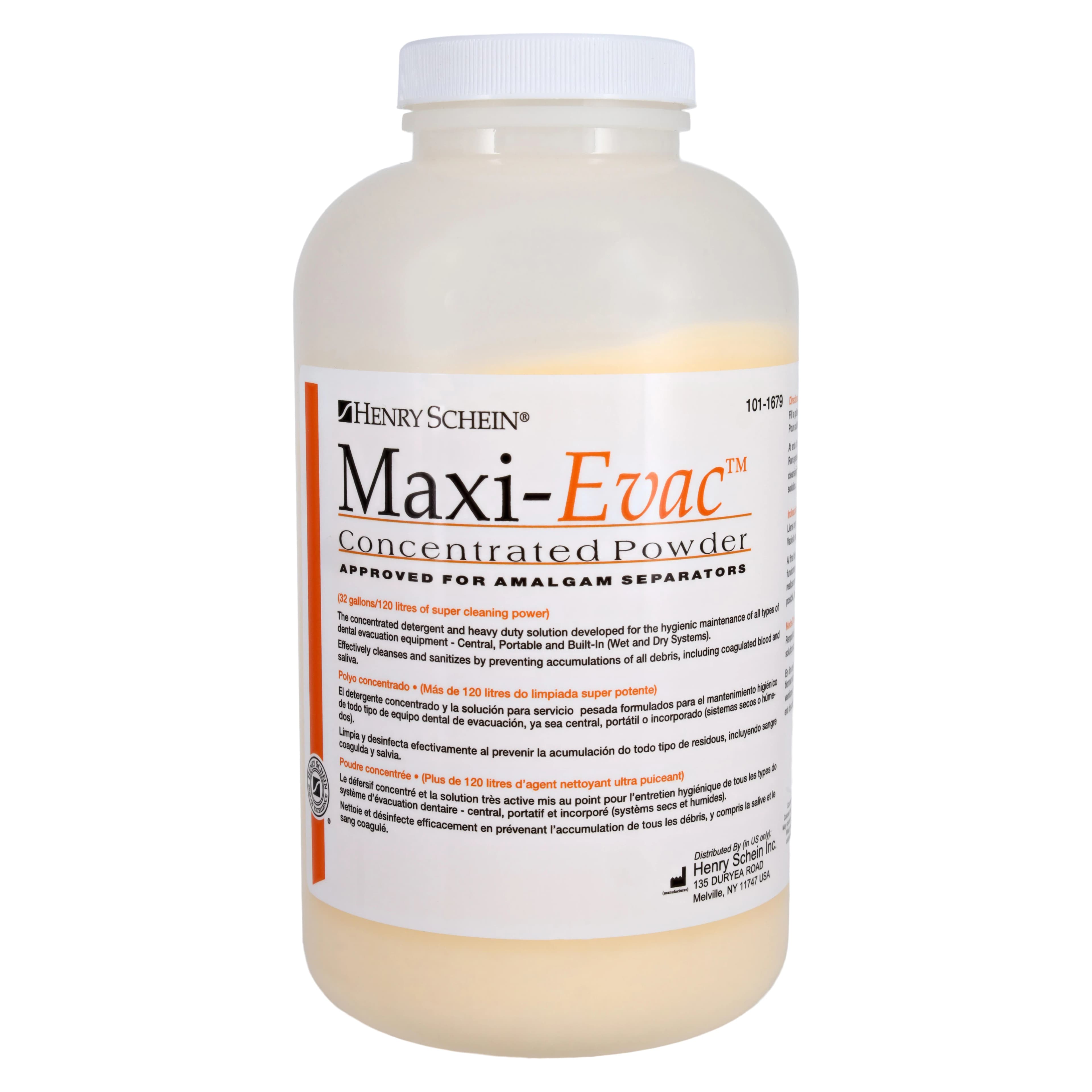 Maxi-Evac Evacuation System Cleaner Powder, 32 oz (2 lb) - Maxi-Evac Evacuation System - Image 1