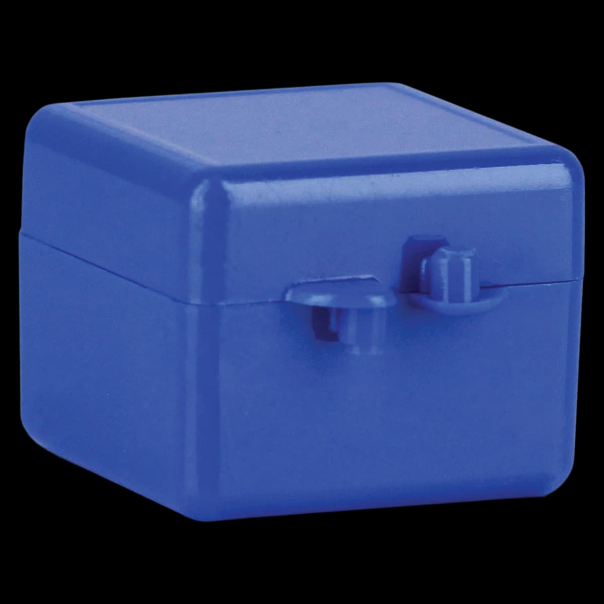 C&B Rigid Plastic Boxes, 1" x 1" x 3/4", 500/Package - C&B Boxes Rigid 1" - Image 1