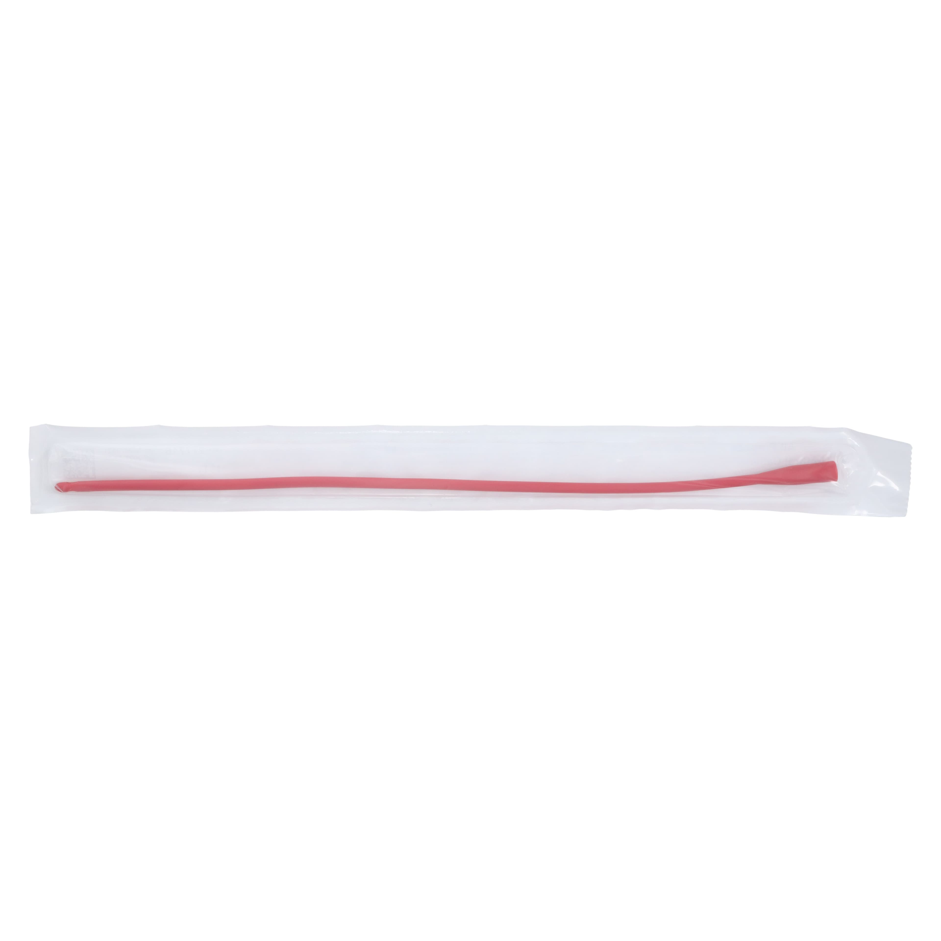 Bard Medical Red Rubber Intermittent Catheter, Straight, 16 Fr, Latex thumbnail 3