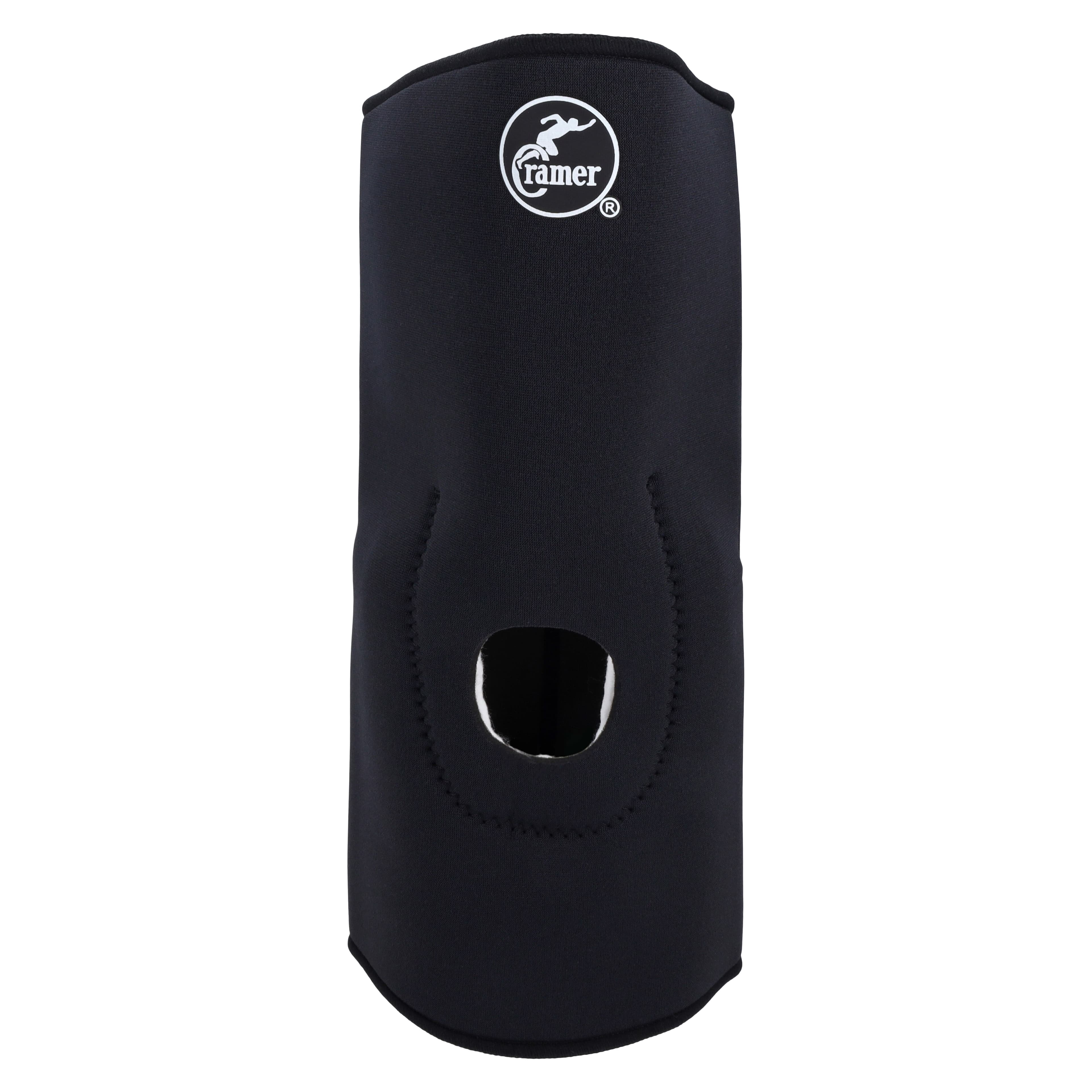 Support Knee Black Neoprene Sleeve, Large (15.5-17.5") thumbnail 3
