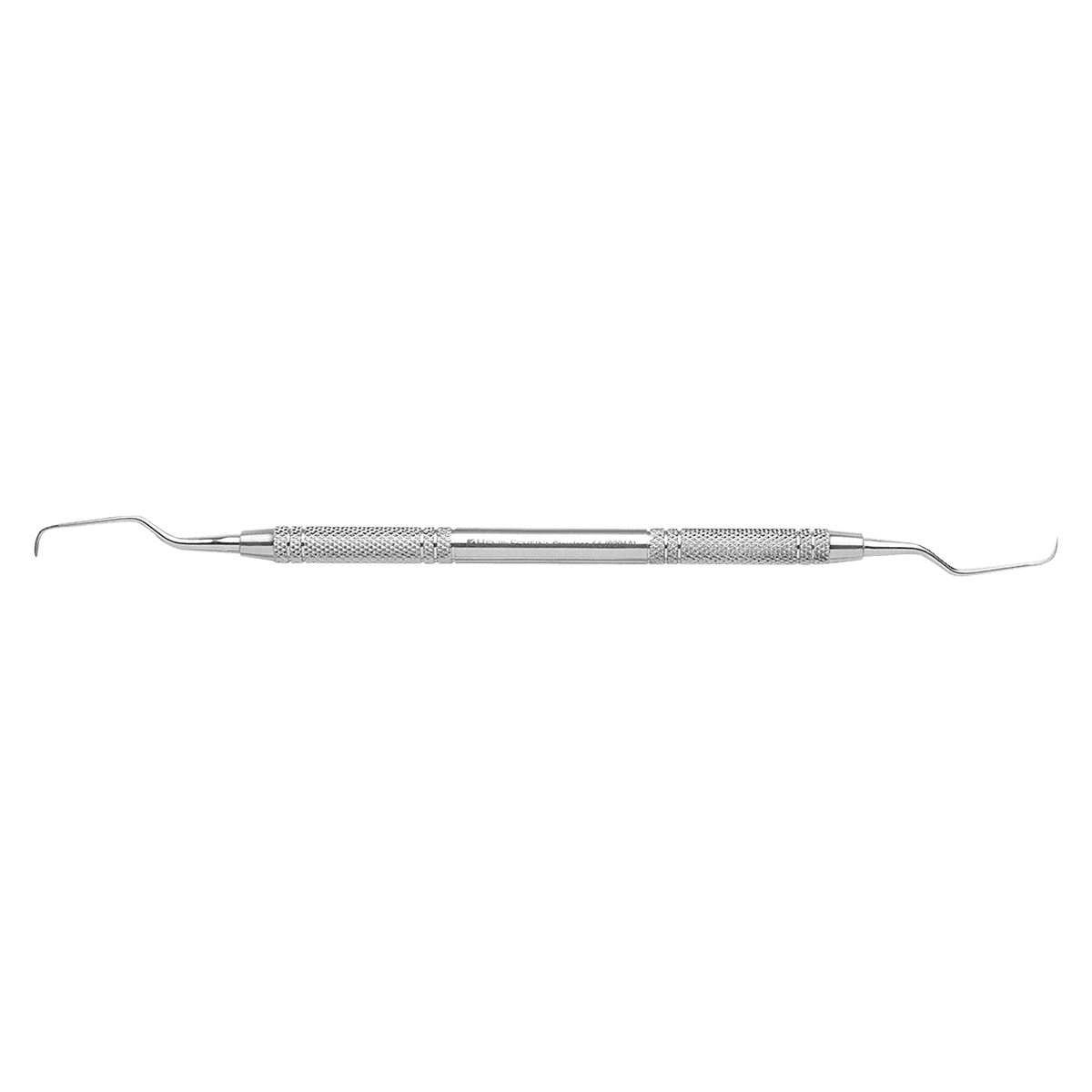 Henry Schein Gracey Long Curette Double End 5/6, Solid Handle, Stainless Steel, Each - 5/6 Gracey Long Curette - Image 1