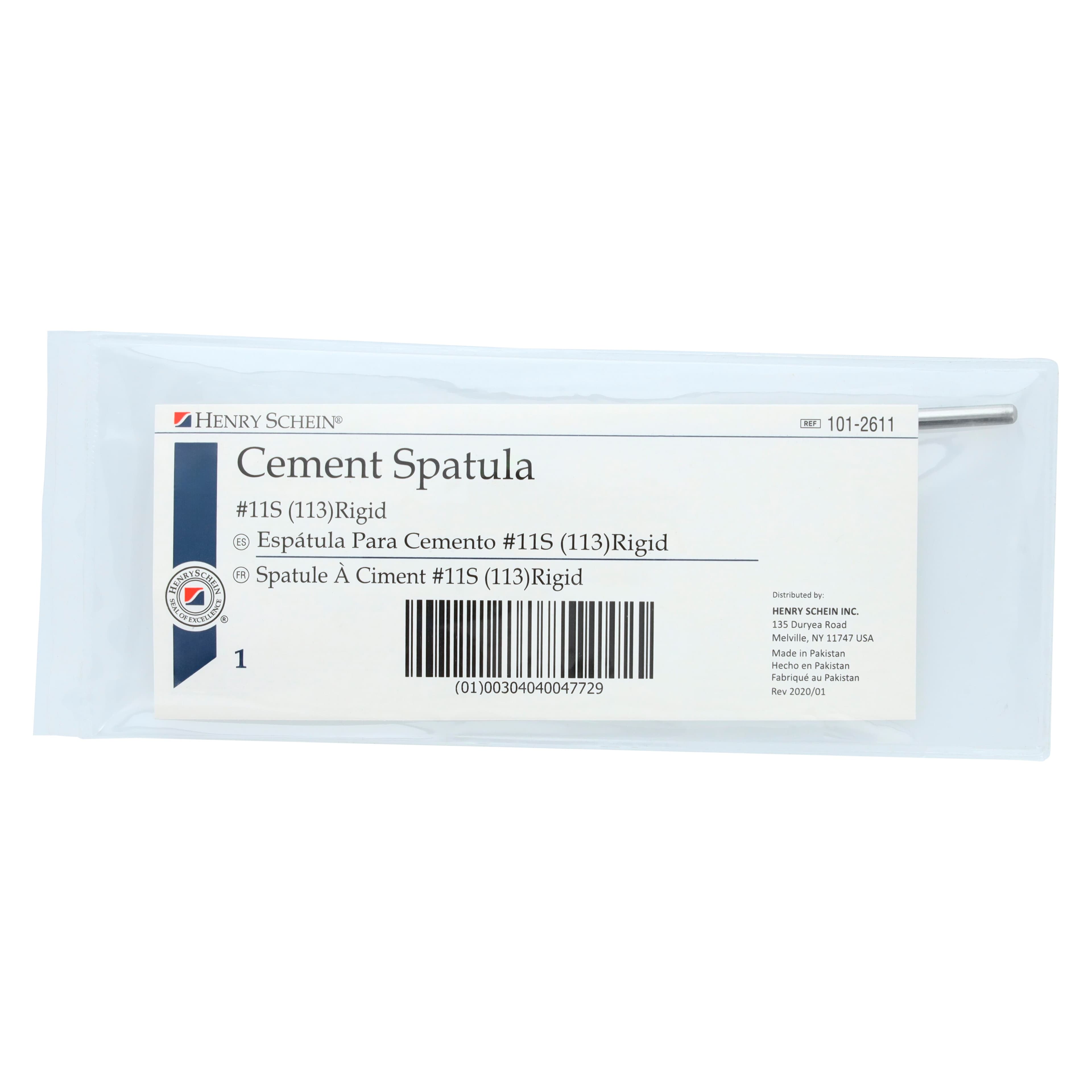 Economy Cement Spatula, Size 11S, Single End, Rigid, Each thumbnail 4