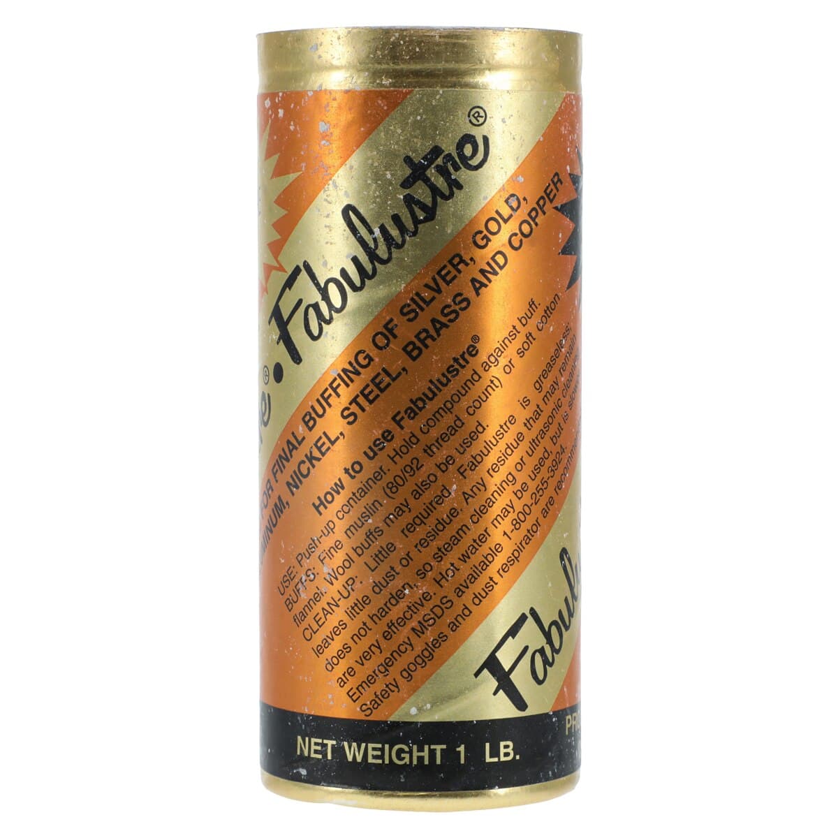 Grobet Fabulustre High-Luster Polishing Compound, 1 lb Tube, PCFL / 47313 thumbnail 3