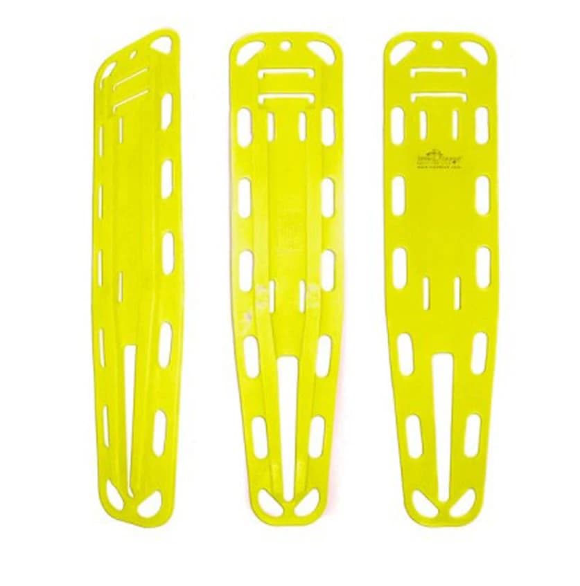 Fleming Industries Ultra-Loc Spine Backboard, Yellow, Adult - U.P. Ultra Backboard Yellow - Image 1