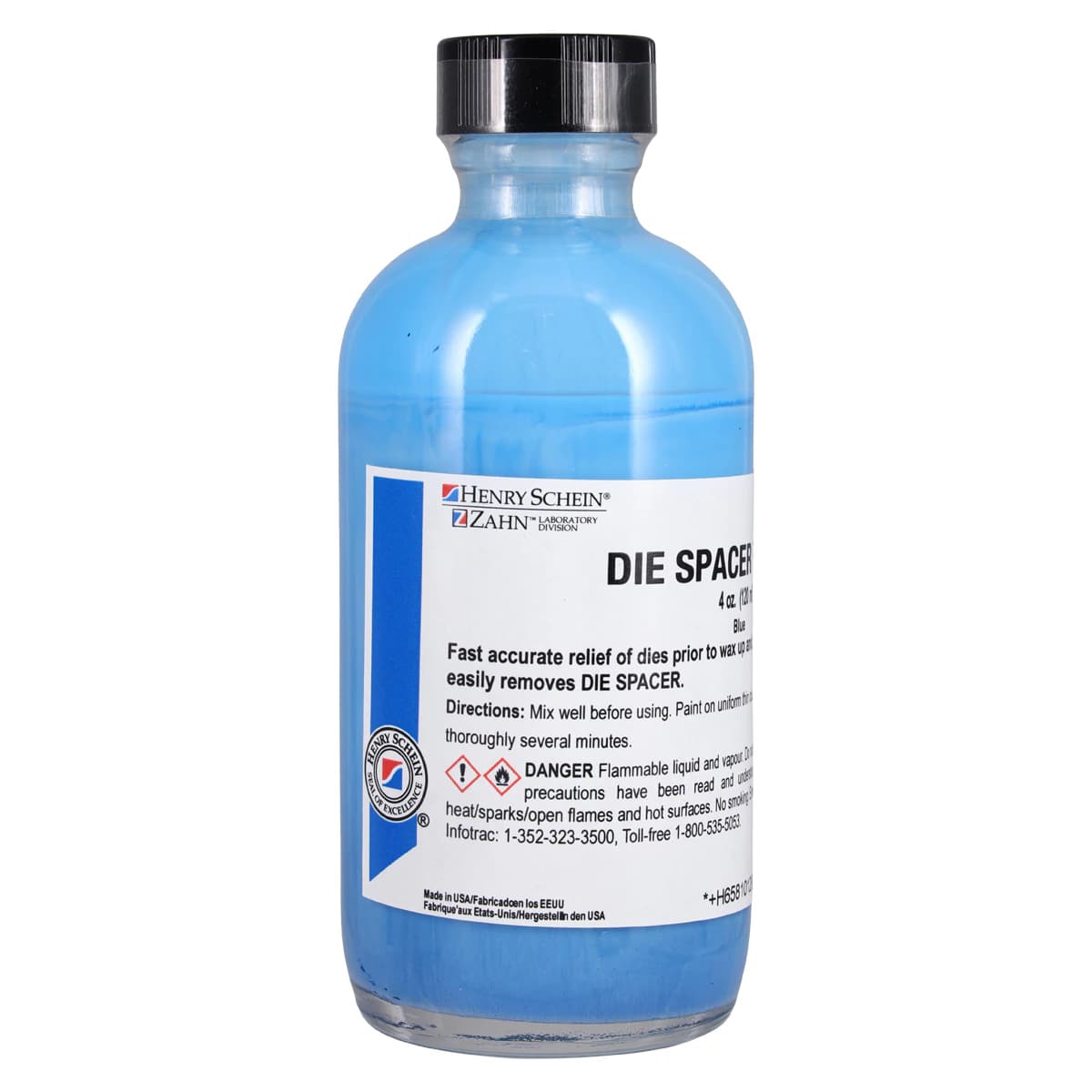 Die Spacer Refill, Blue, 4 oz/Bottle thumbnail 2