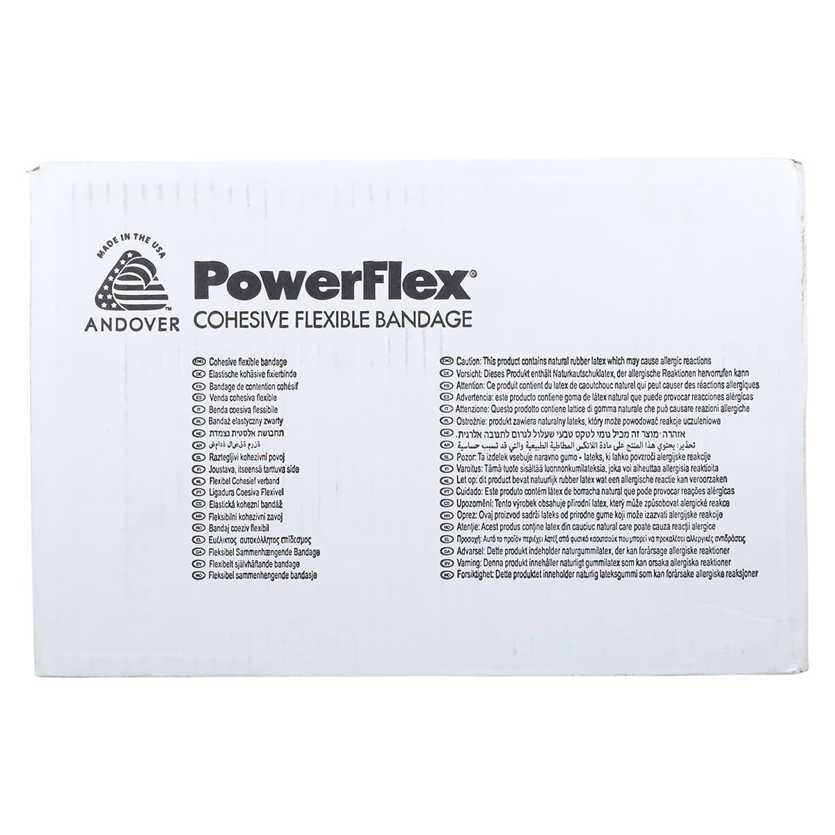 PowerFlex Athletic Tape, Elastic, 2.75" x 6 yd, Black, Non-Sterile, Latex-Free, 48/Case thumbnail 5