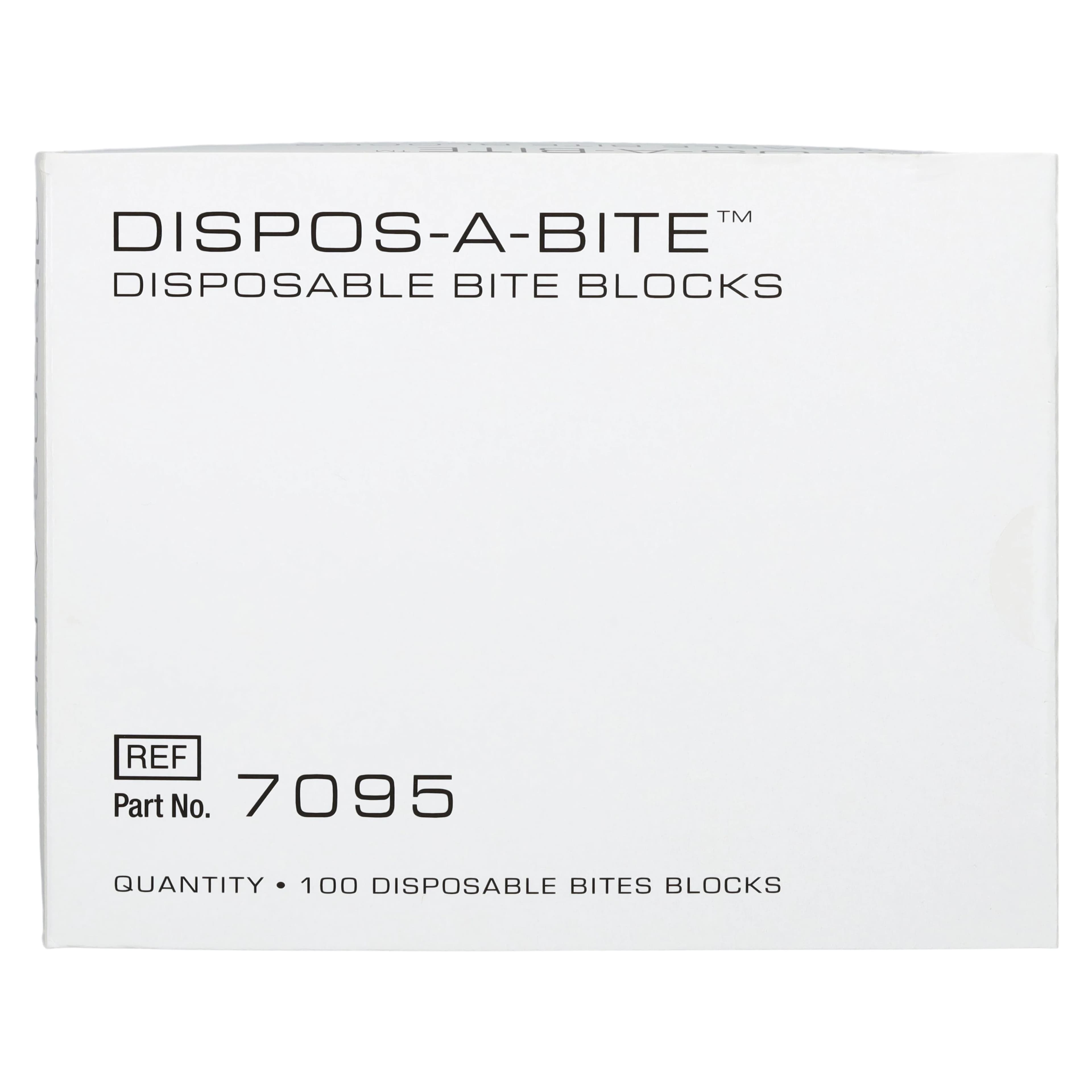 Kerr Dispos-A-Bite Disposable Panoramic Bite Block, Fits Panoramic Corporation, #7095, 100/Box thumbnail 4