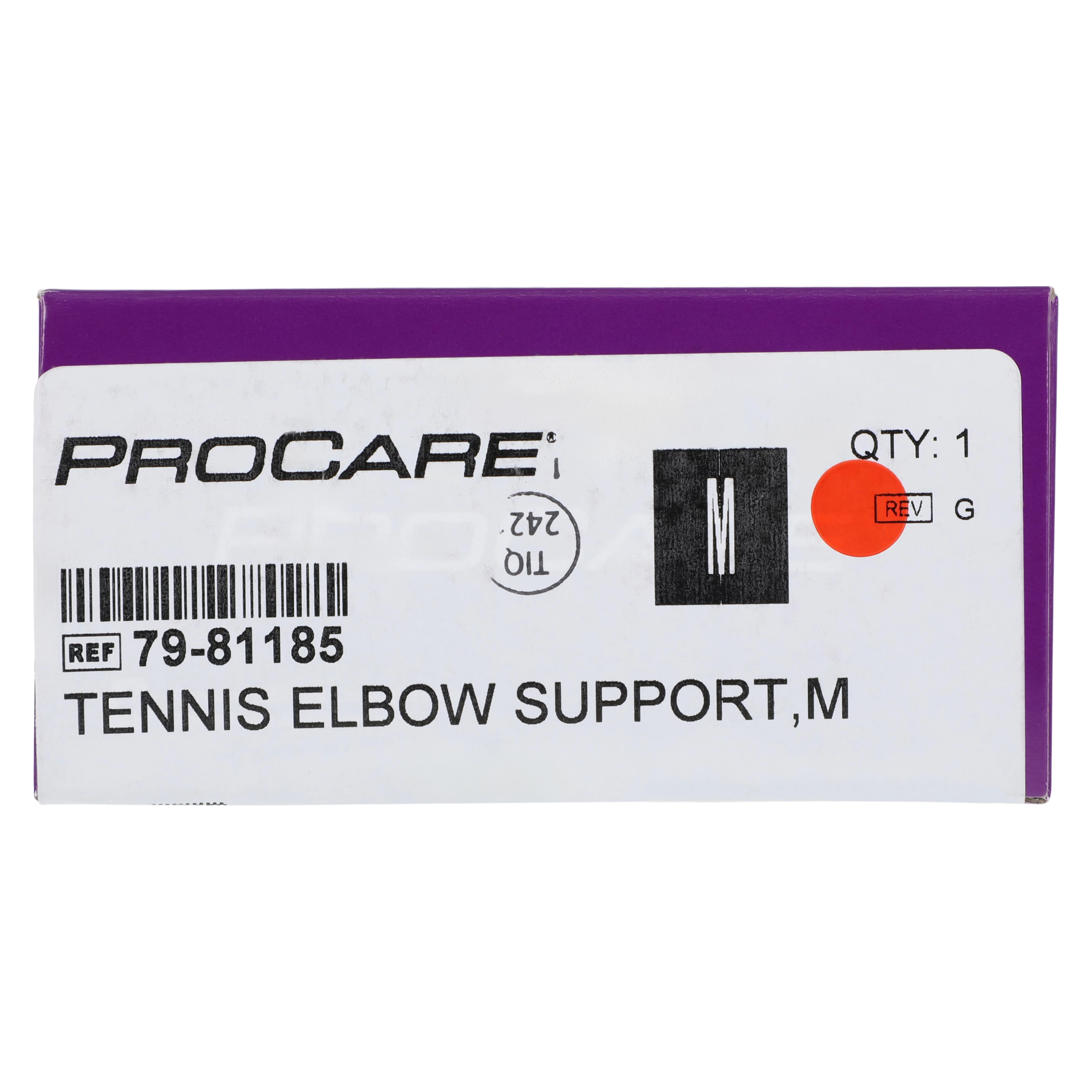 Procare Neoprene Tennis Elbow Support, Adult Medium, 8-11" Arm Circumference, Ambidextrous thumbnail 5