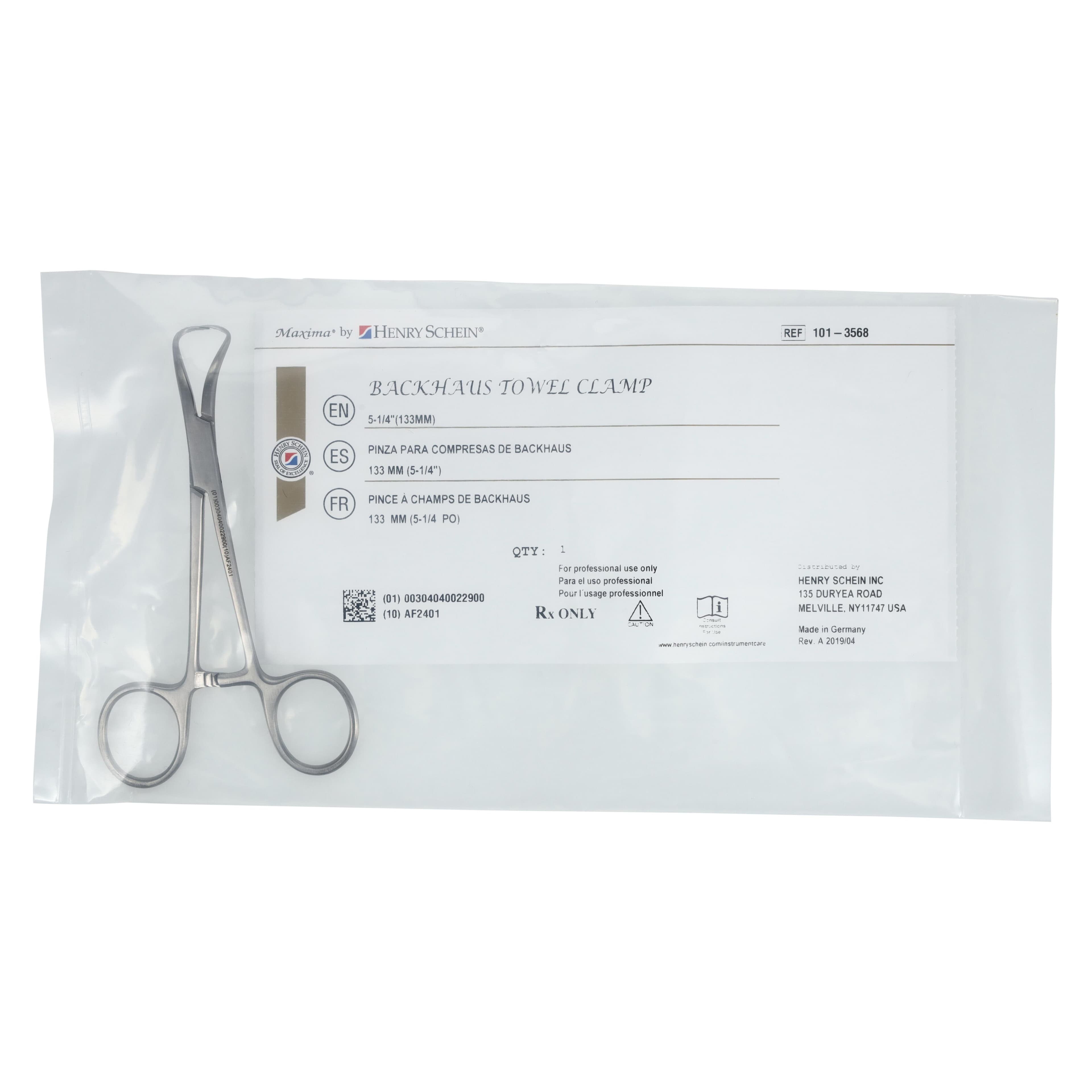 Backhaus Towel Clamp, Stainless Steel thumbnail 6