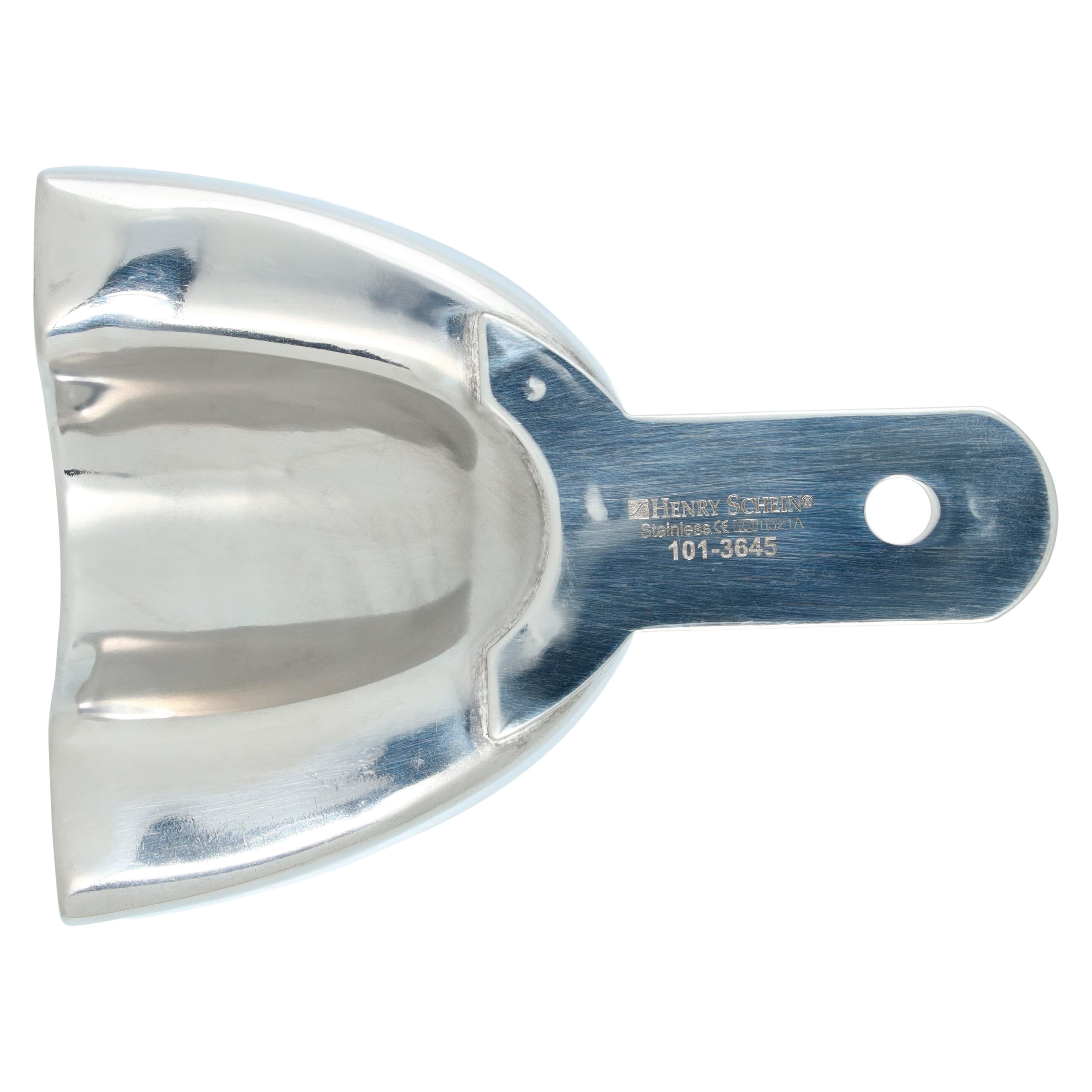 HSI Impression Tray Stainless Steel #101 Solid, Regular/X-Large Upper, Non Water Cooled, Each thumbnail 3