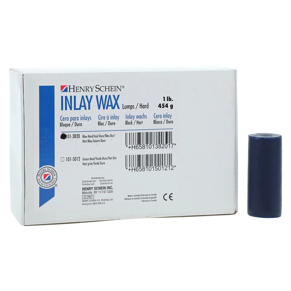 Inlay Wax Lumps Hard, 1 lb Box - Inlay Wax Lumps Hard - Image 1