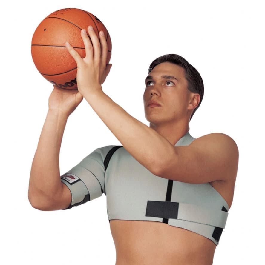 Chattanooga Sully Compression Immobilizer Shoulder, Adult Small, Neoprene, Fits 34-40" Chest / 11-13" Bicep - Immobilizer Ortho Sully Shldr - Image 1