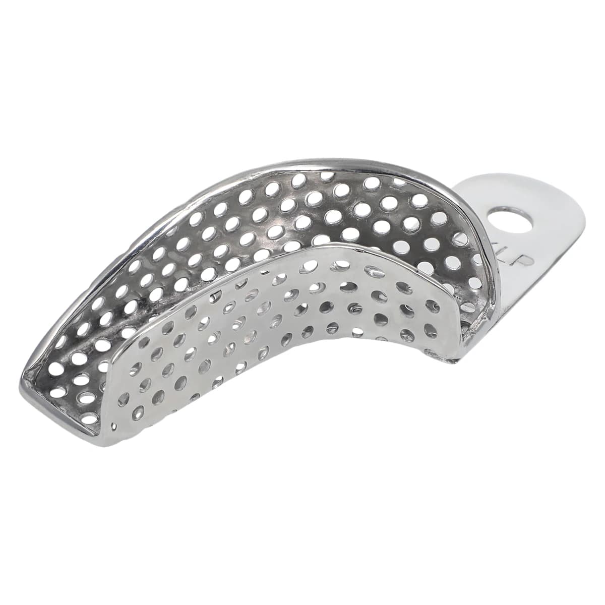 Impression Tray Metal #30, Partial, Perforated, Stainless Steel, Upper Left/Lower Right, Non-Water Cooled, Each - Impression Tray Metal #30 - Image 1