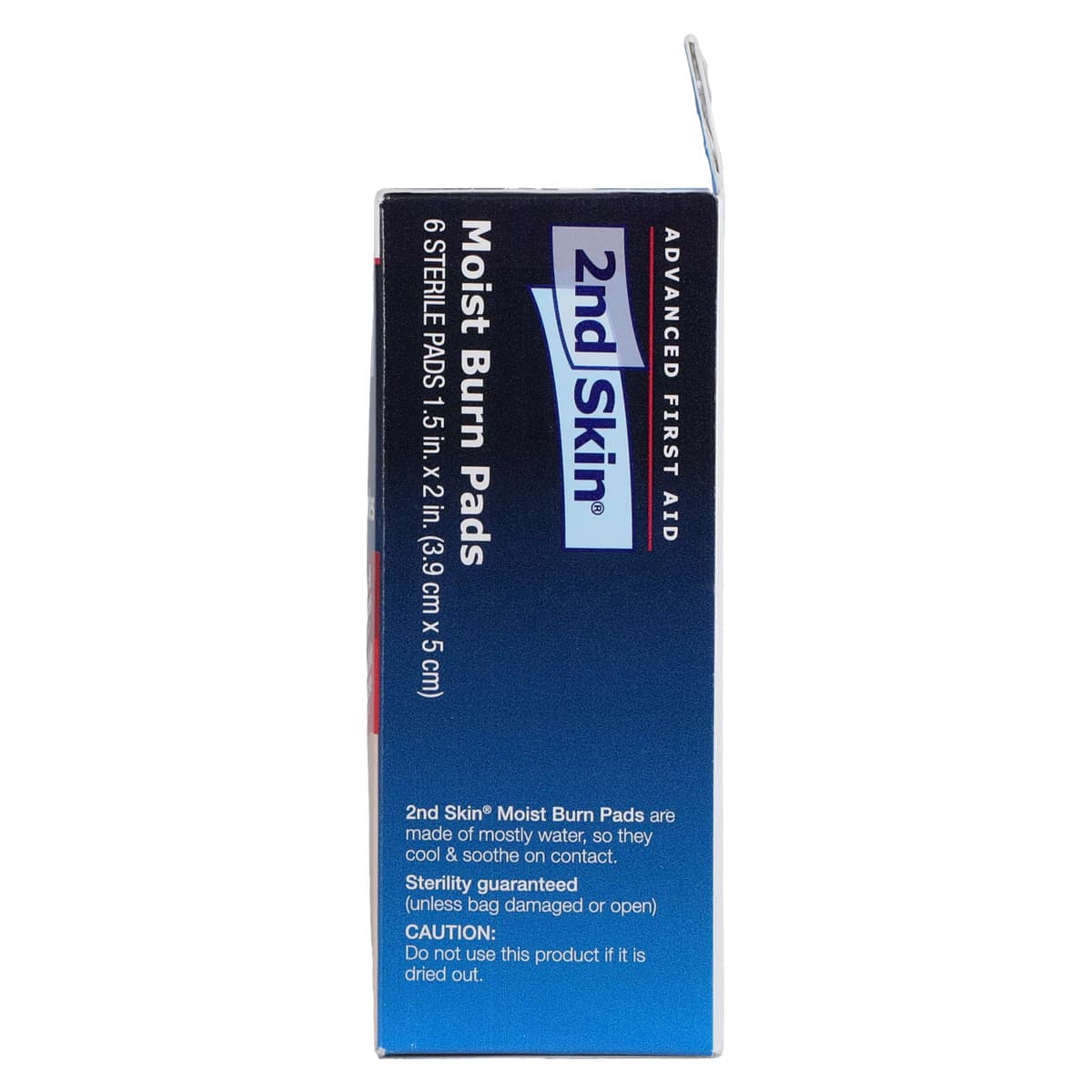Spenco Second Skin Hydrogel Burn Pad, Sterile, Non-Adhesive, Blue Tint, 1.5" x 2", 6/Box thumbnail 6