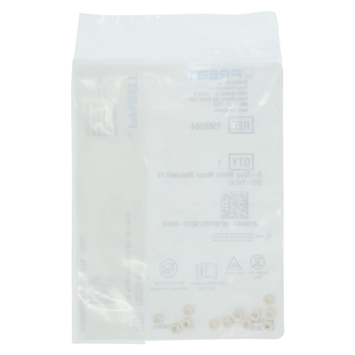 OSO Final Rings #3 White, 1.40mm ID x 4.50mm OD, 12/Pack thumbnail 2