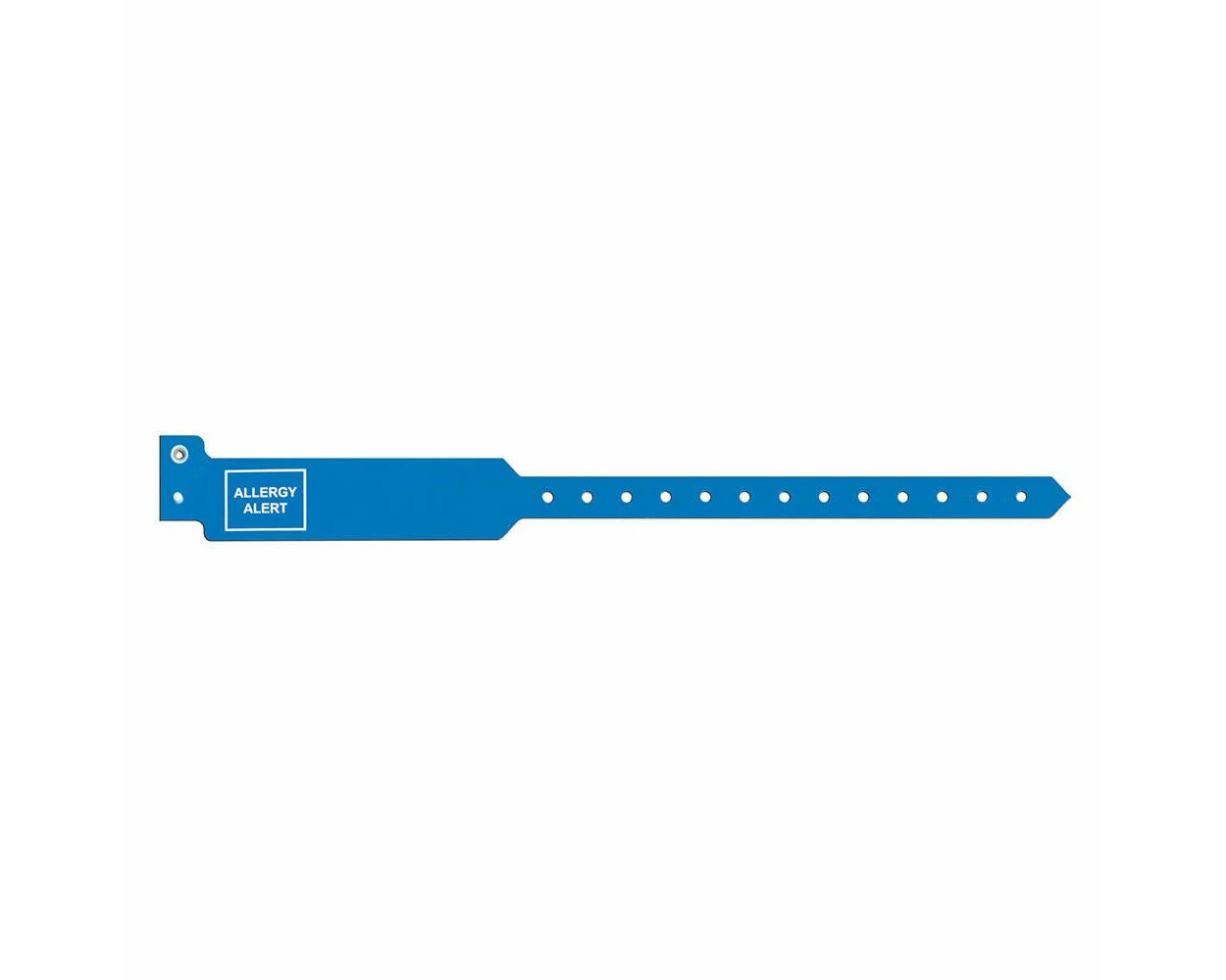 Sentry SuperBand Alert Wristband, Allergy Alert, Adult, Blue, 11-1/2", Disposable, 250/Box - ID Band Allergy Alert Adult - Image 1