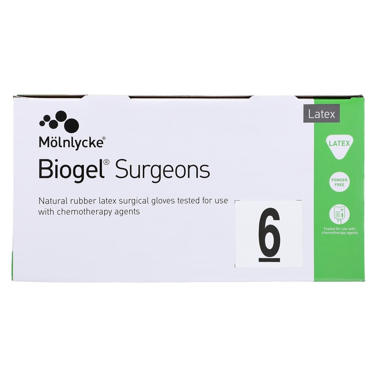 Biogel Powder-Free Latex Surgical Gloves, Size 6, Straw, 01KEZKNPKJ95CN35A2YR53E134 thumbnail 8