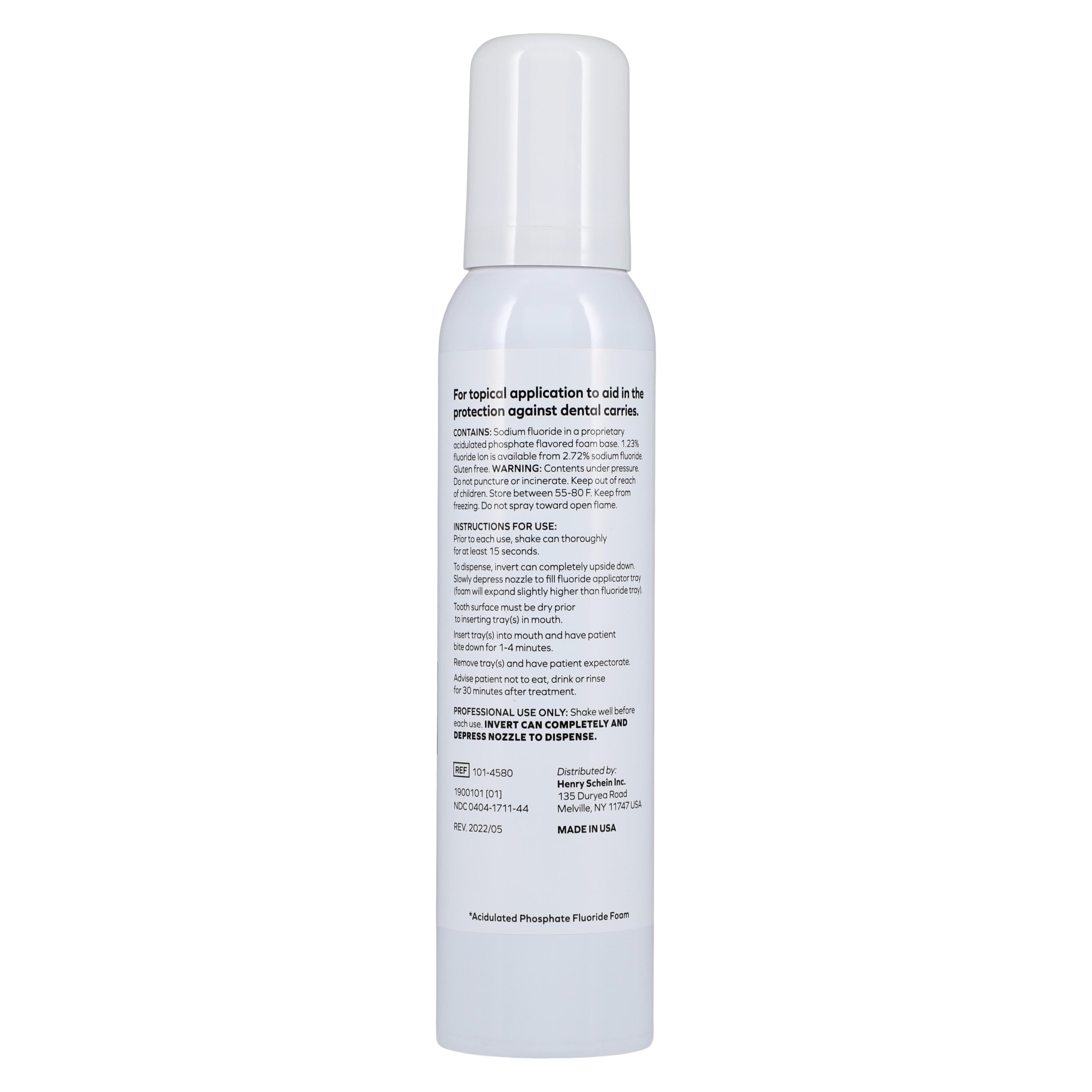 Acclean Fluoride Foam 1.23% APF, Mint, 4.4 oz/Bottle thumbnail 2