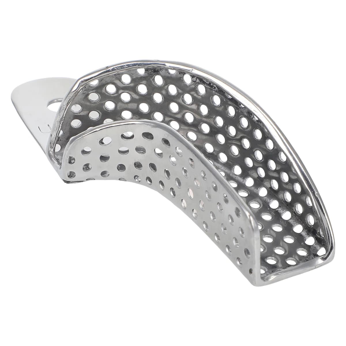 Impression Tray Metal #31, Partial, Perforated, Stainless Steel, Upper Right/Lower Left, Non-Water Cooled, Each - Impression Tray Metal #31 - Image 1