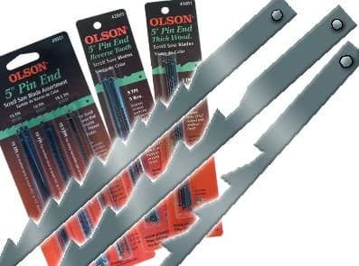 Olson Saw Company Saw Blades, 5" Length, 12/Package - Saw Blades 5" - Image 1