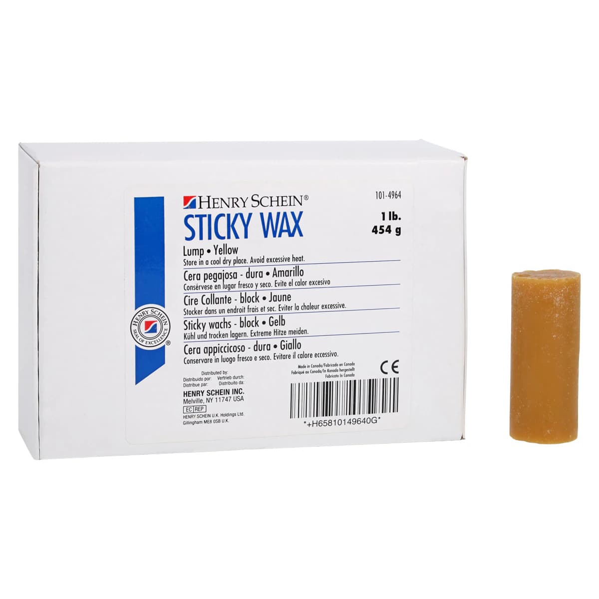 Henry Schein Sticky Wax Lumps, 1 lb thumbnail 2