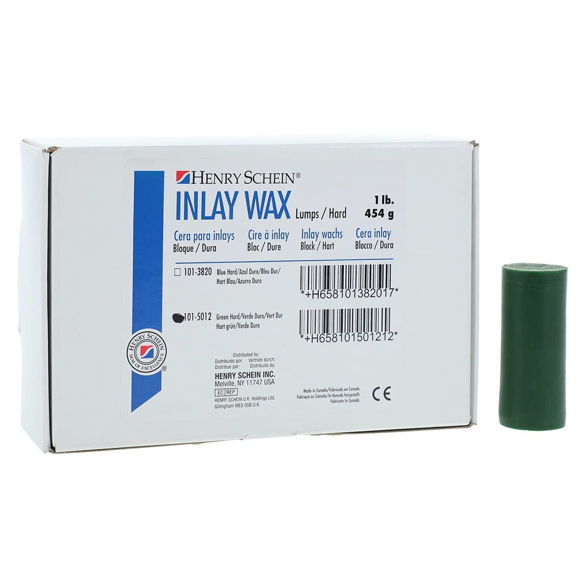 Inlay Wax Lumps Hard, 1 lb Box - Inlay Wax Lumps Hard - Image 1
