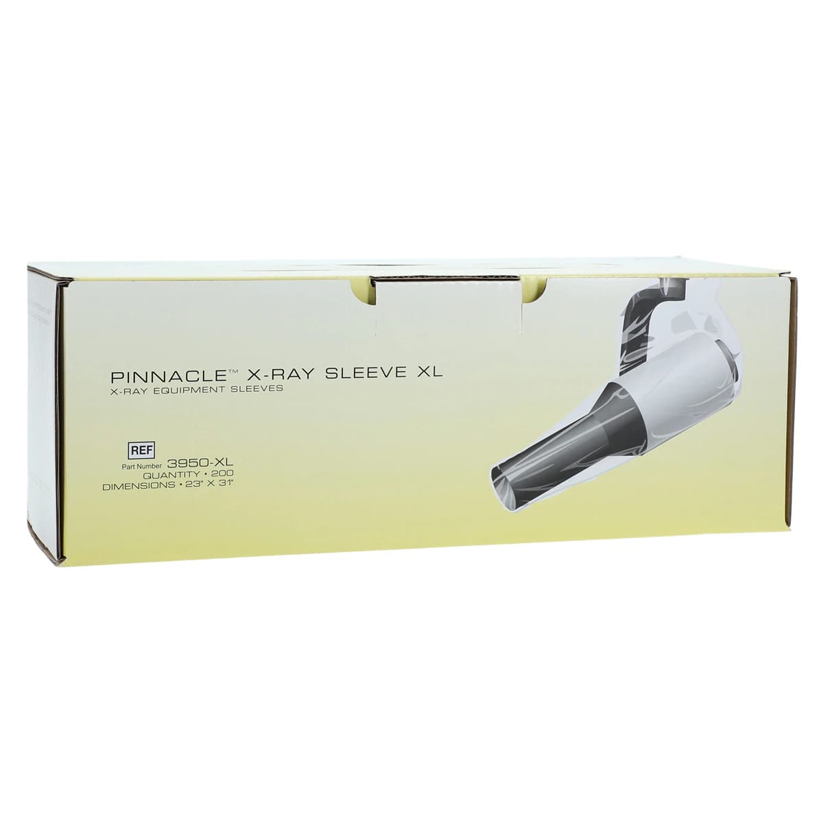 Pinnacle X-Ray Sleeve, Extra-Long 23" x 31", 200/Roll, Model 3950-XL - X-Ray Sleeve X-Long Plastic (200) - Image 1