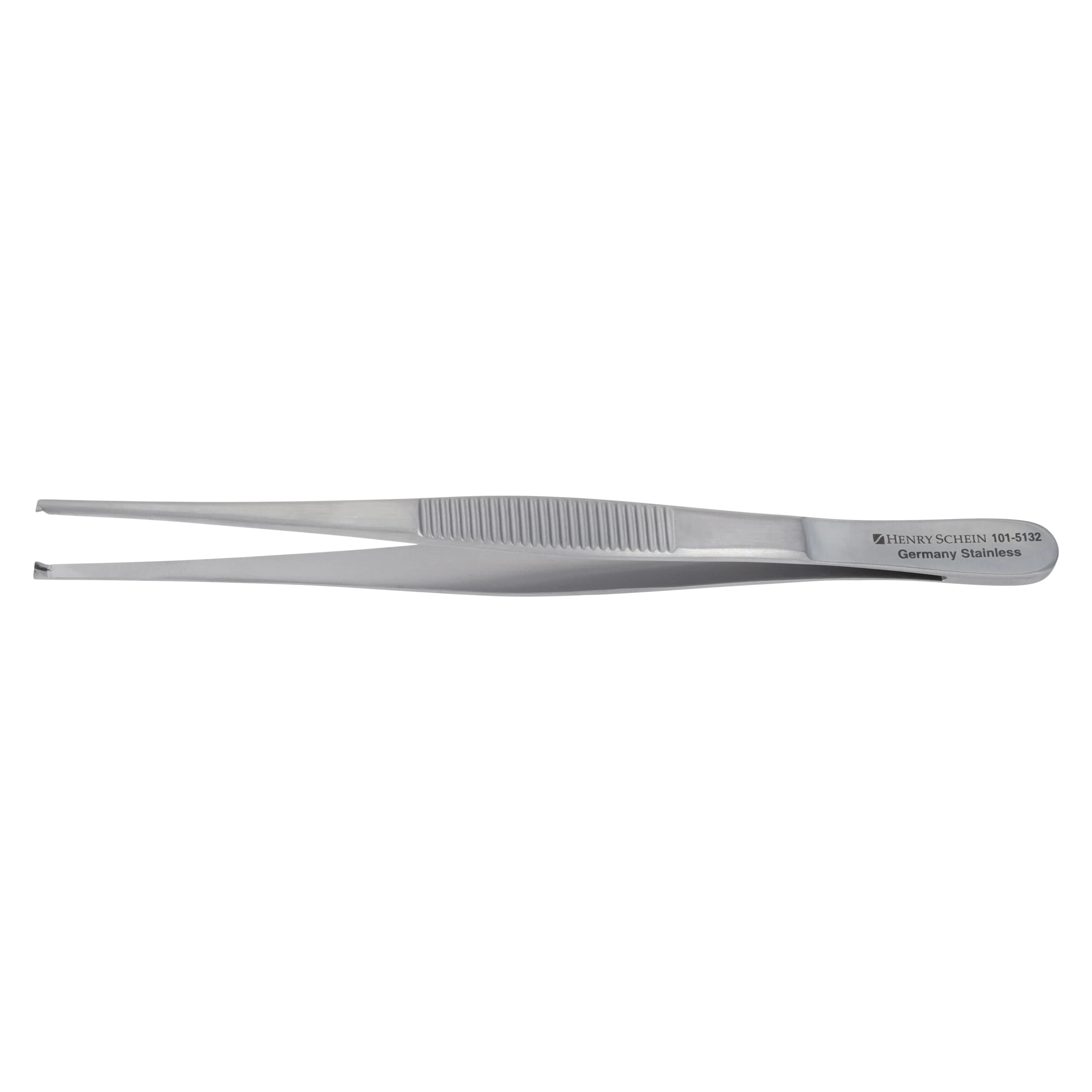 Henry Schein Tissue Forceps, 1x2 Teeth, 5-1/2" Stainless Steel, Autoclavable, Each - Tissue Forcep 1x2 Teeth - Image 1
