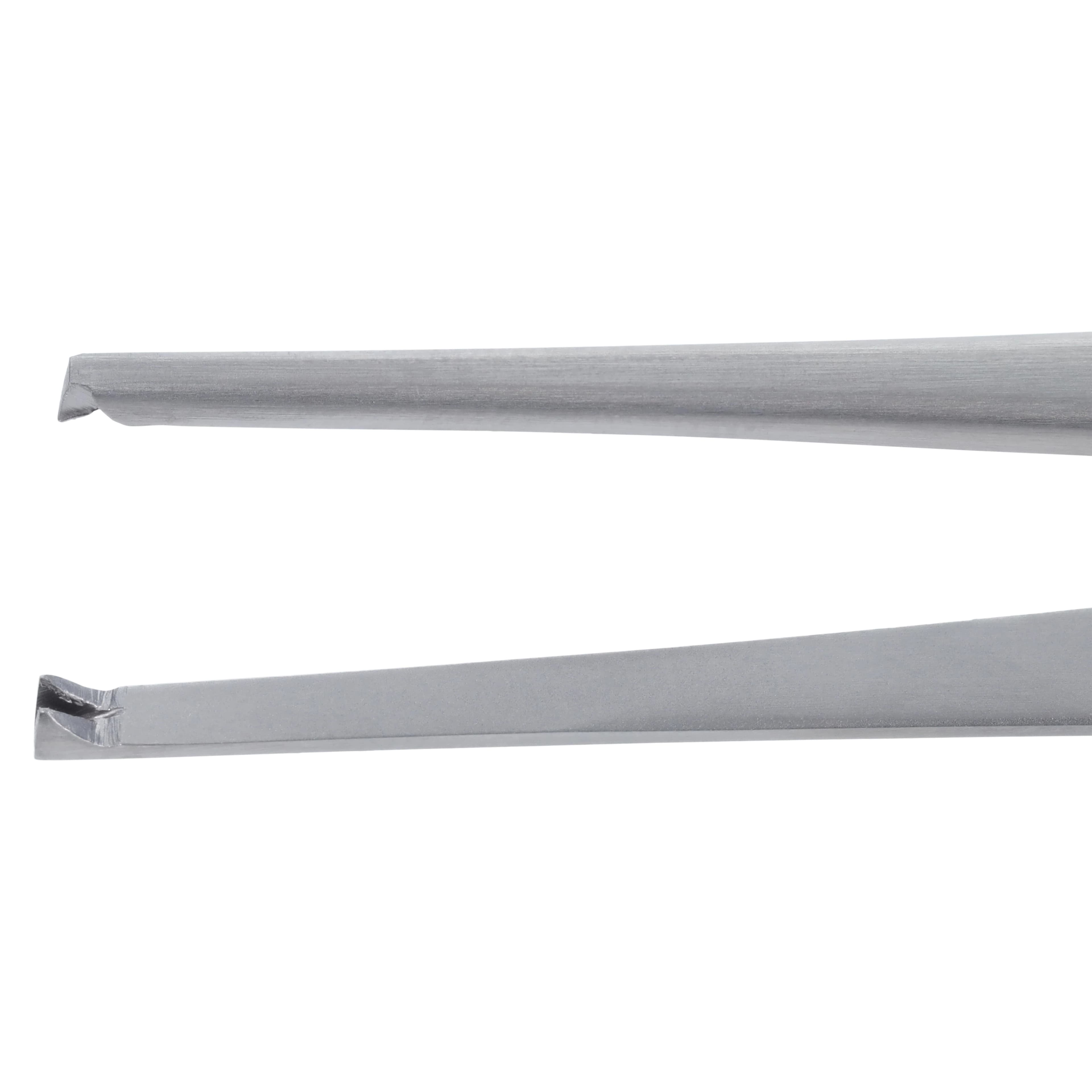 Henry Schein Tissue Forceps, 1x2 Teeth, 5-1/2" Stainless Steel, Autoclavable, Each thumbnail 2