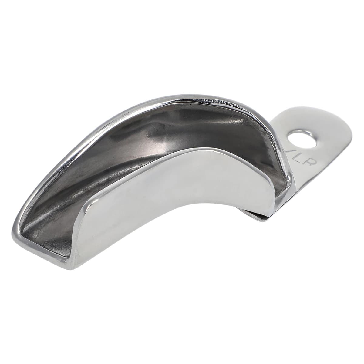 Impression Tray Metal #30, Partial, Solid, Lower, Stainless Steel, Non-Water Cooled, Each - Impression Tray Metal #30 - Image 1