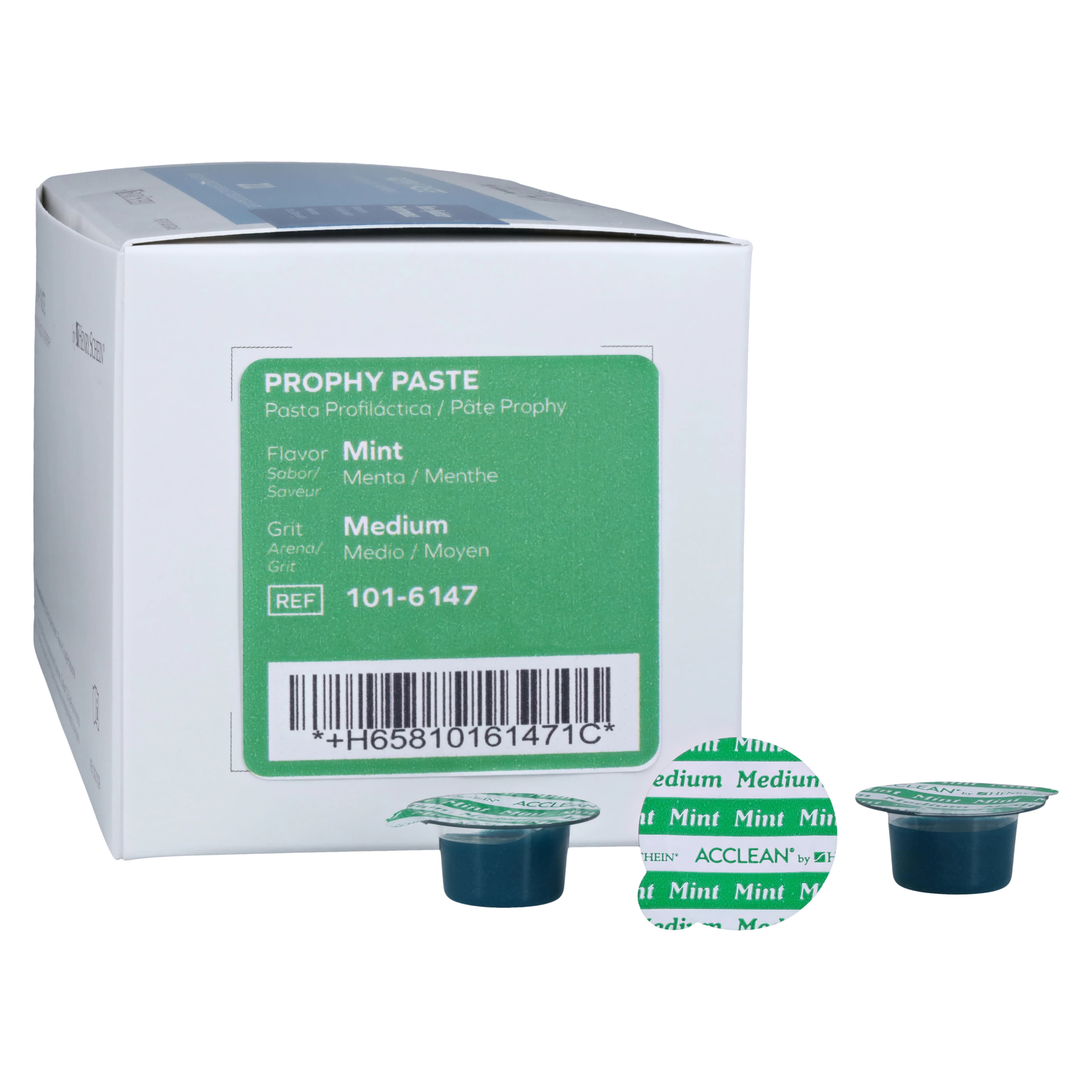 Acclean Prophy Paste, Medium Grit, Mint, Gluten Free, Unit Dose Cups, 200/Box thumbnail 4