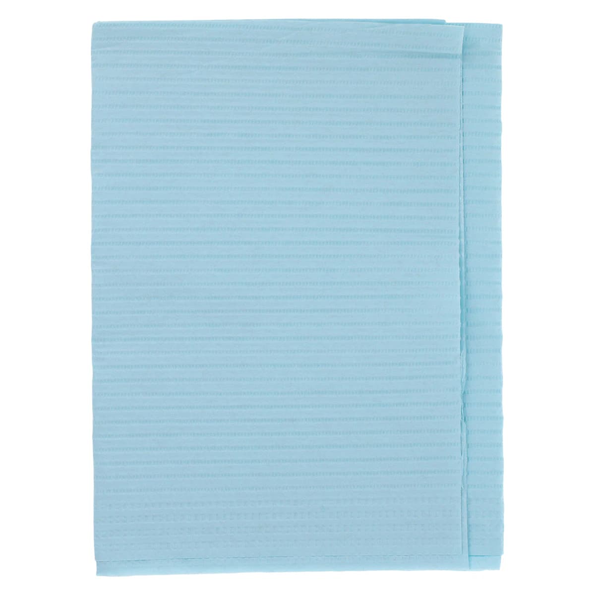 Crosstex Polyback Patient Towels/Bibs, 3-Ply Tissue with 1-Ply Poly, Blue, 13" x 19" (48 x 33 cm), 500/Case, WPXBL thumbnail 2