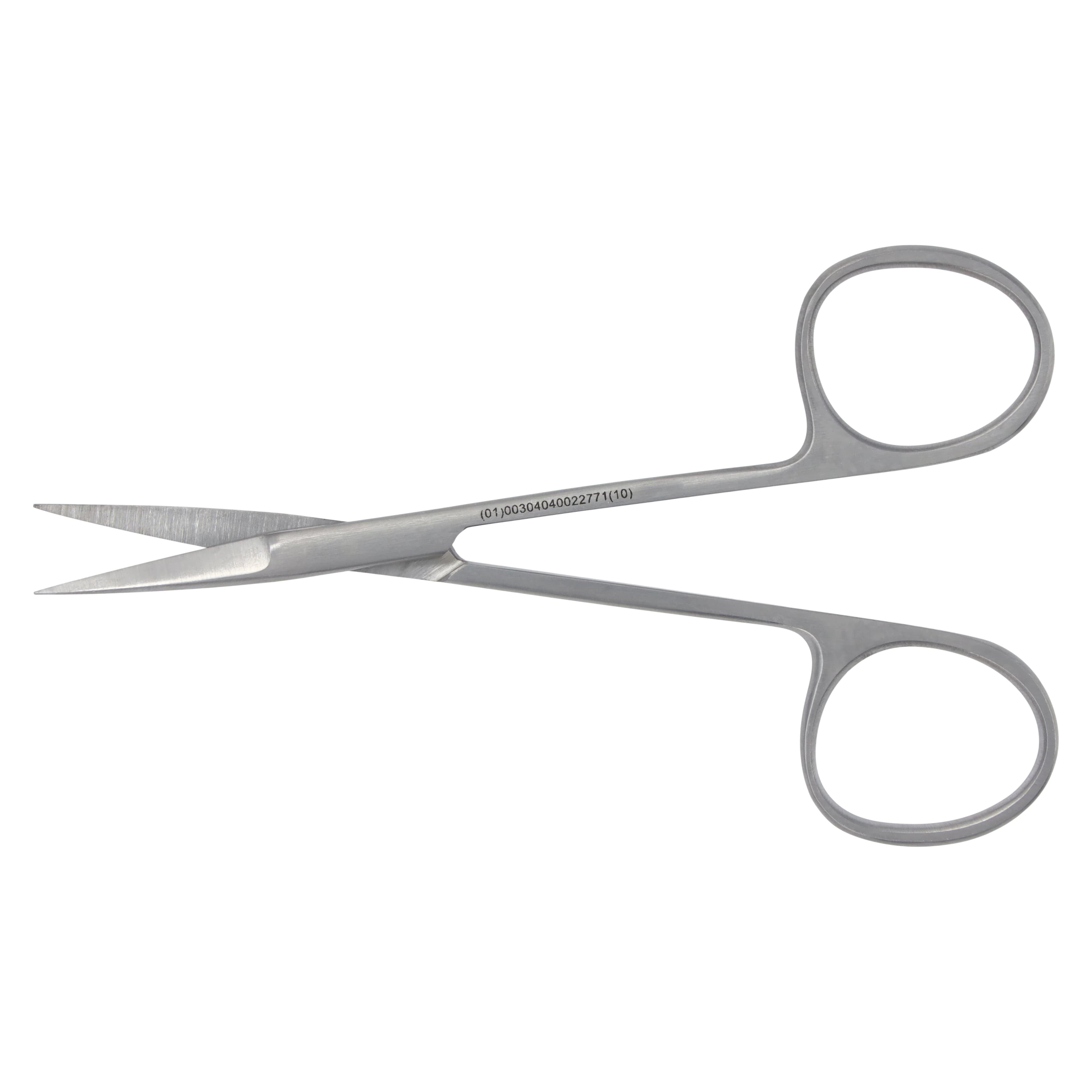 Henry Schein Iris Scissors, Straight, 4", Stainless Steel, Sterile, Each thumbnail 5