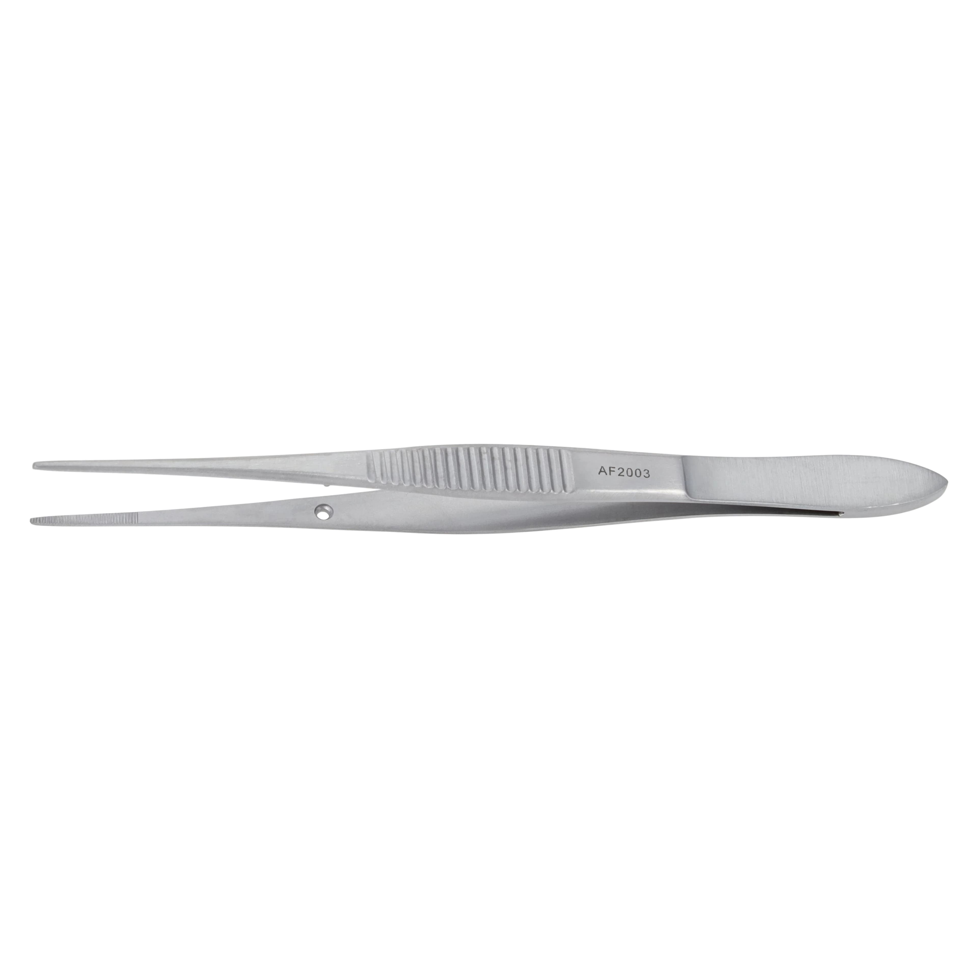 Henry Schein Eye Dressing Forceps, Straight, 4" Stainless Steel, Autoclavable, Each thumbnail 5