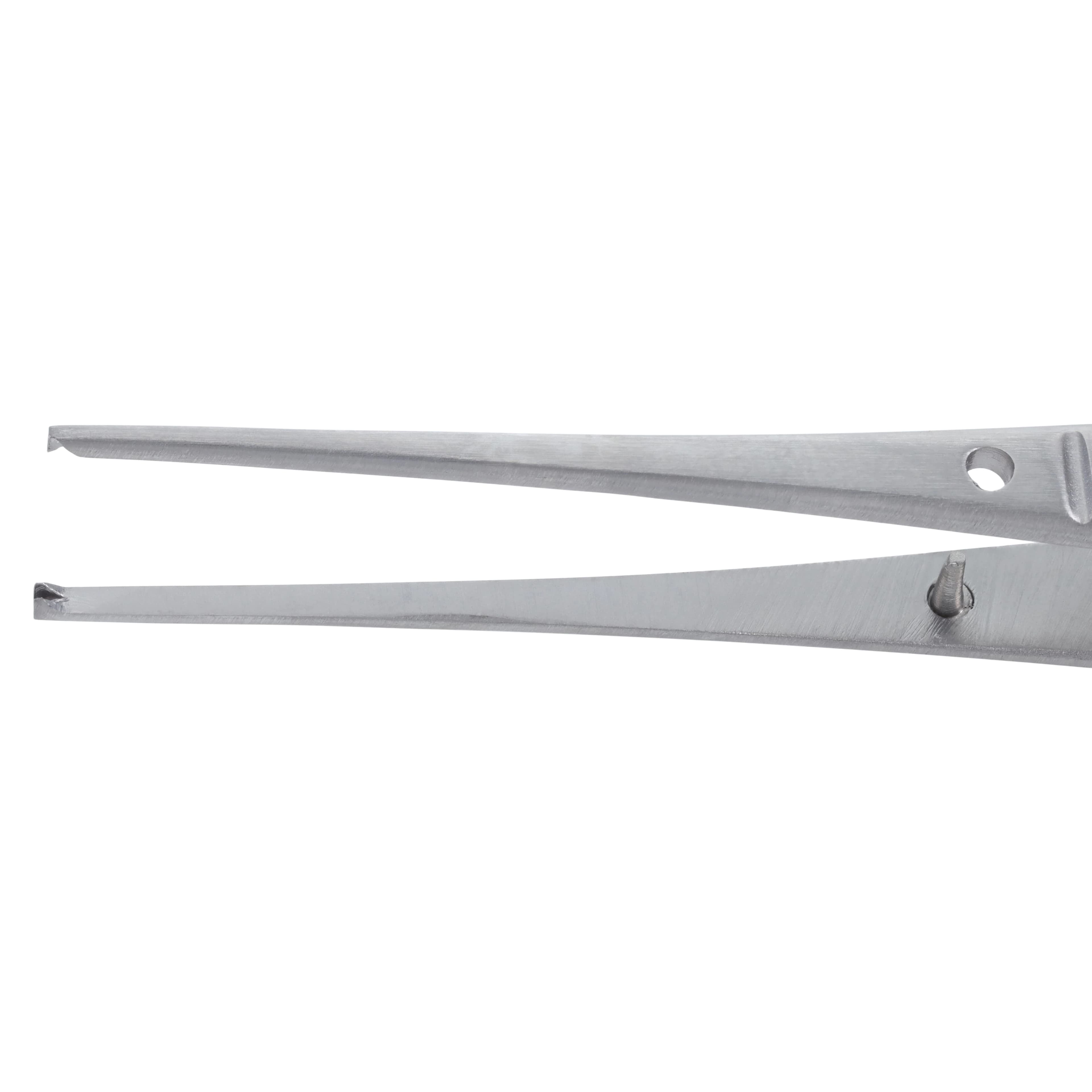 Henry Schein Iris Forceps Straight 1x2 Teeth, 4", Stainless Steel, Autoclavable, Each thumbnail 3