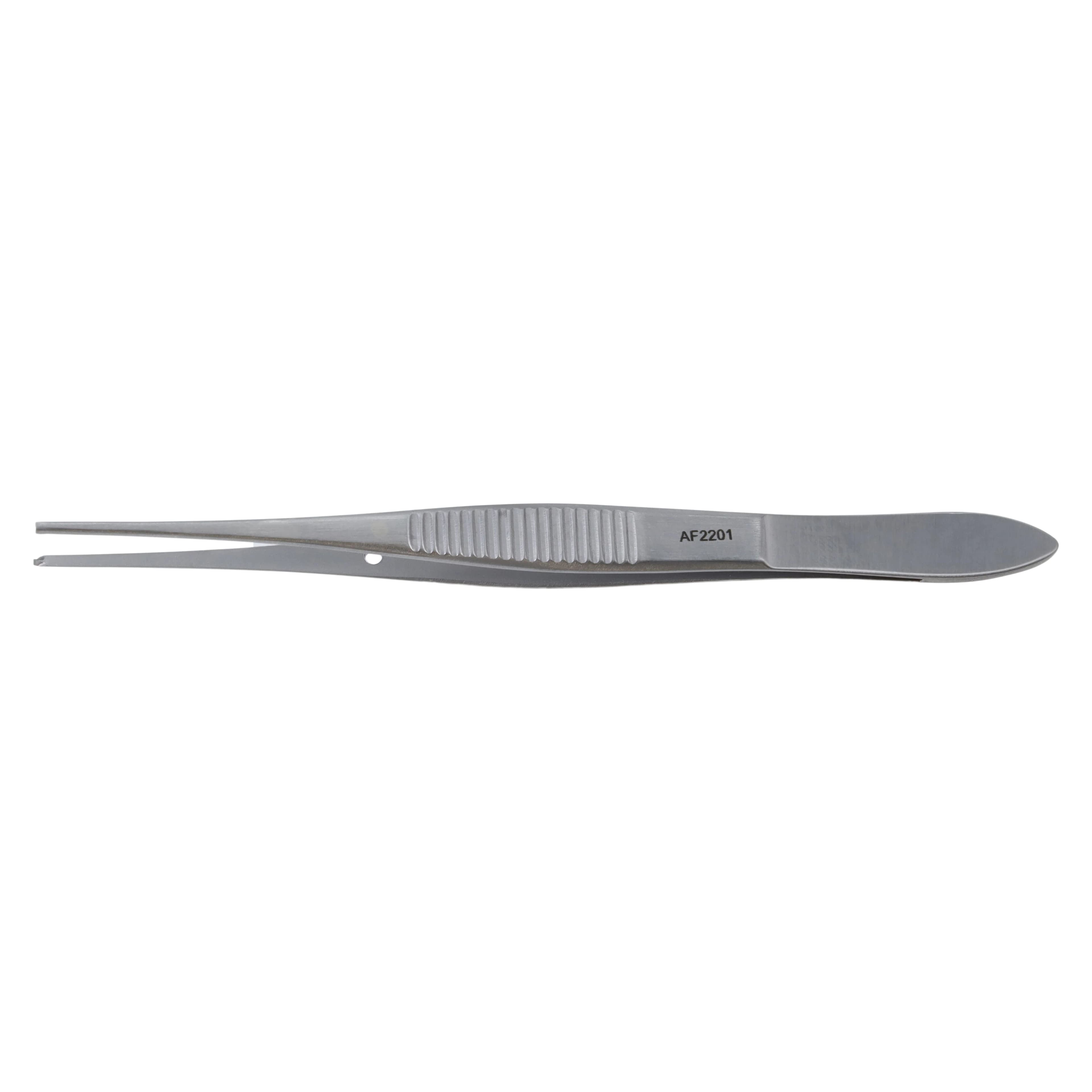Henry Schein Iris Forceps Straight 1x2 Teeth, 4", Stainless Steel, Autoclavable, Each thumbnail 5